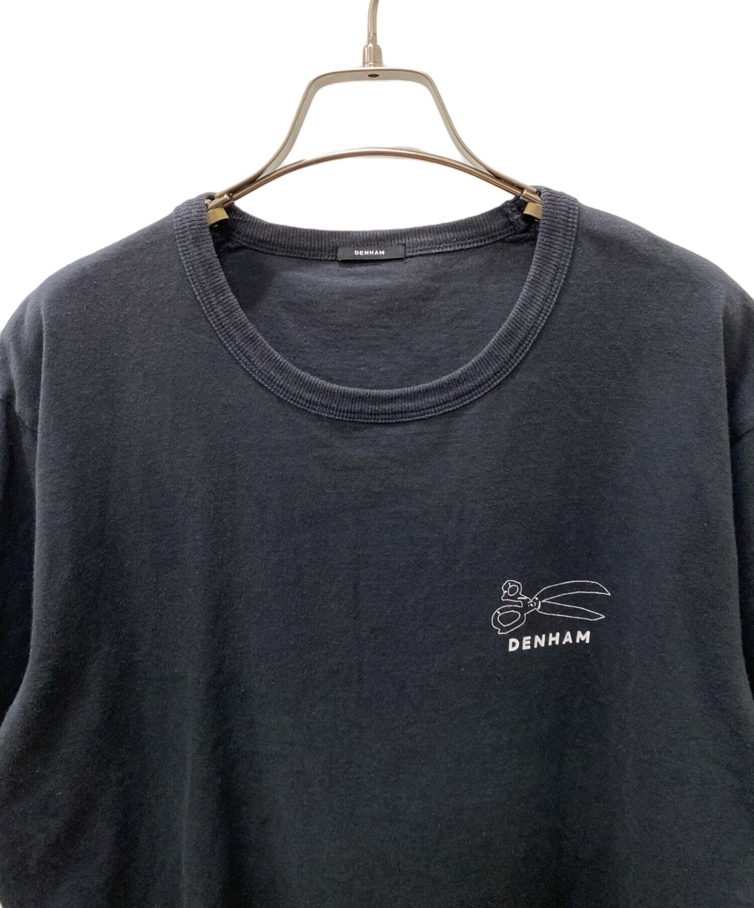 中古・古着通販】Denham (デンハム) Tシャツ ブラック サイズ:L 