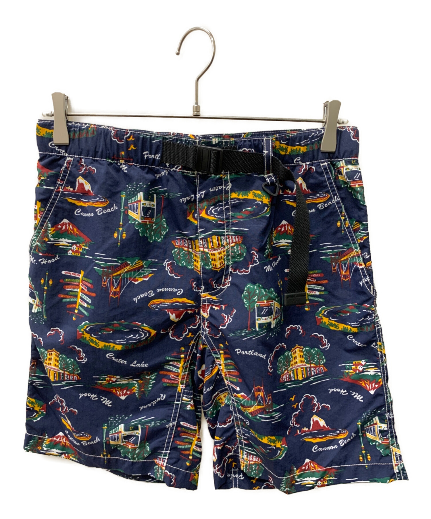 中古・古着通販】Columbia (コロンビア) PATTERNED SHORT ネイビー