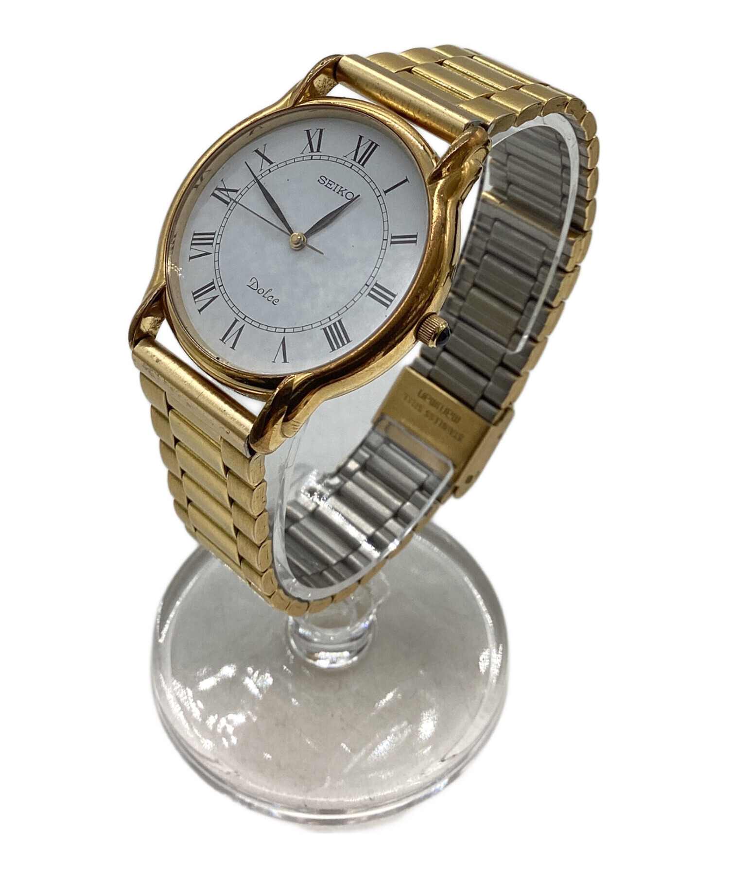 中古・古着通販】SEIKO (セイコー) ドルチェ腕時計 ホワイト｜ブランド