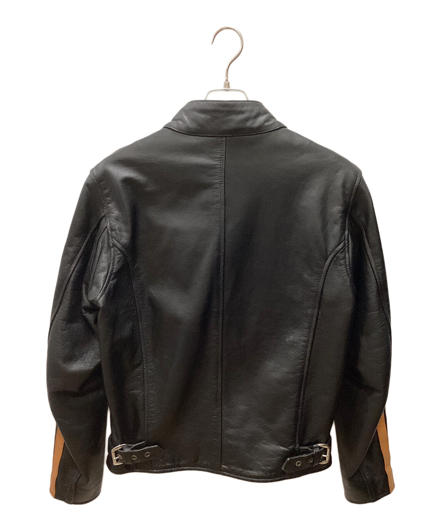 MOTO FIELD ライダースジャケット ブラック L 中古・古着通販】MOTO-FIELD (モト フィールド) シングルライダース