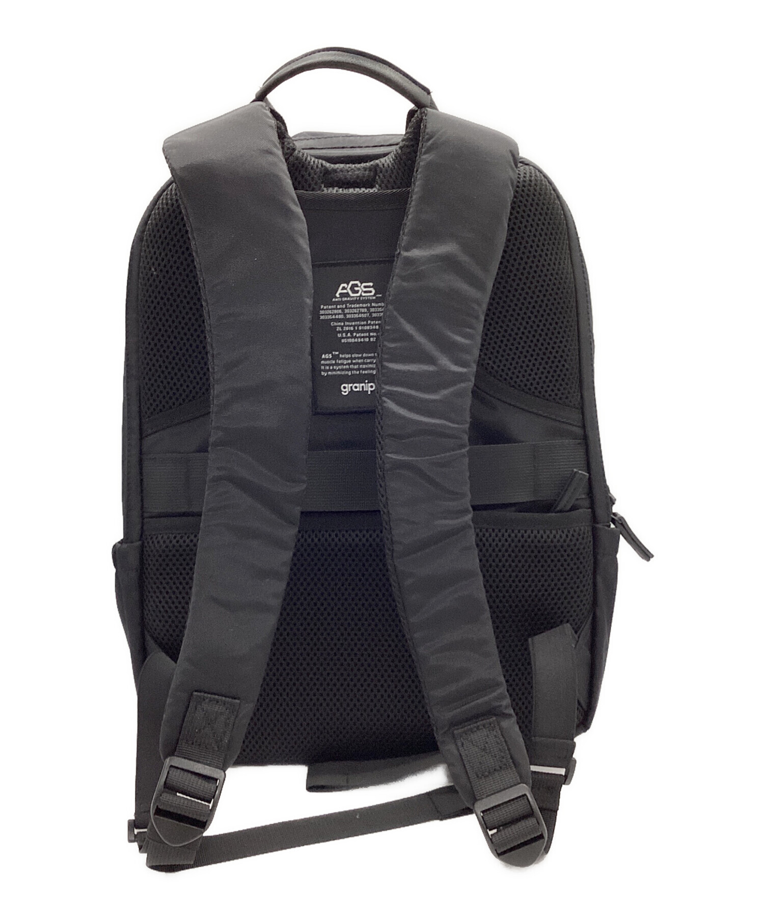 中古・古着通販】graniph (グラニフ) 無重力ﾘｭｯｸ ブラック×ホワイト