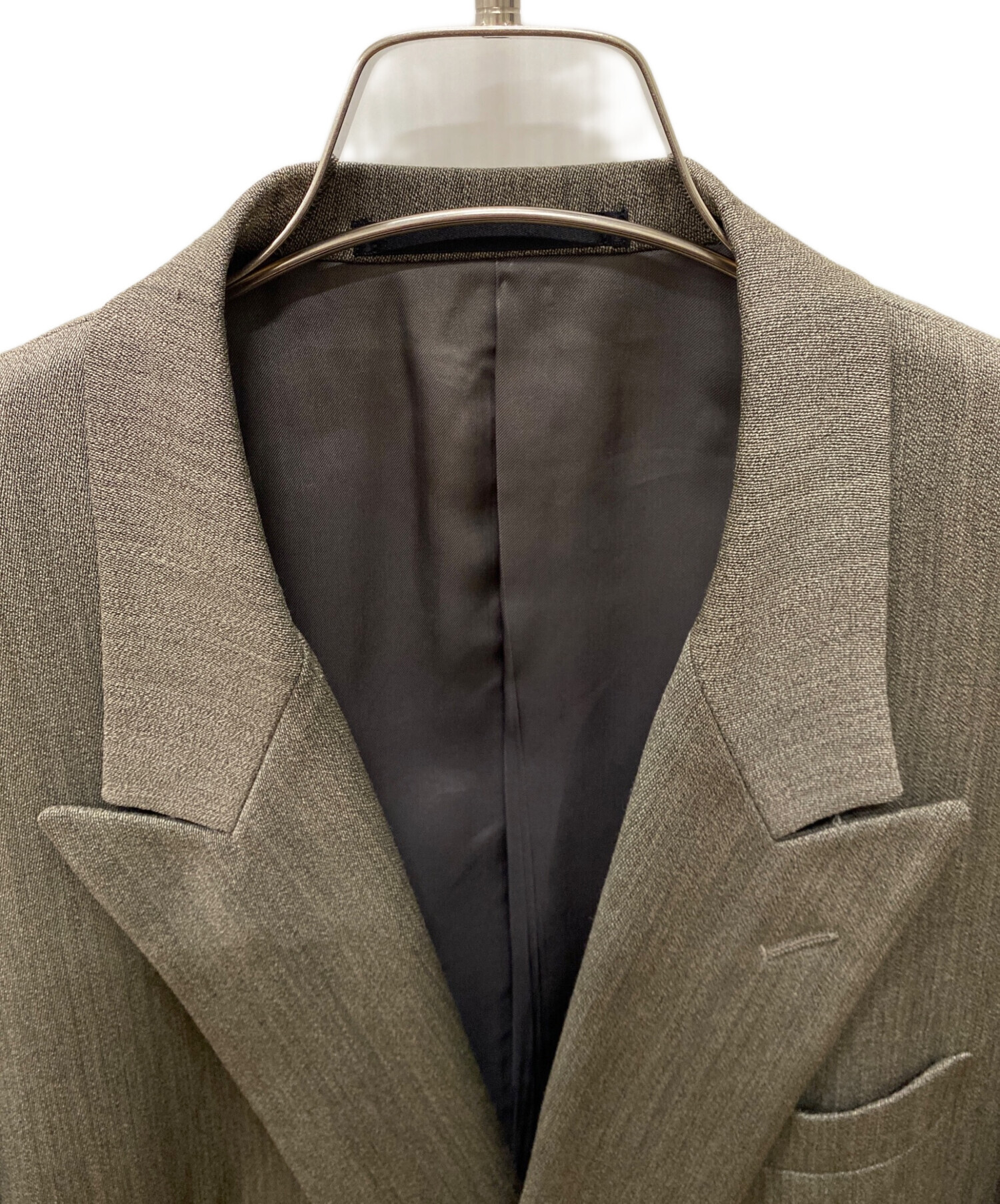 Paul Smith シングルコットンスーツ セットアップ M キャメル メンズ Paul Smith シングルコットンスーツ セットアップ M キャメル メンズ