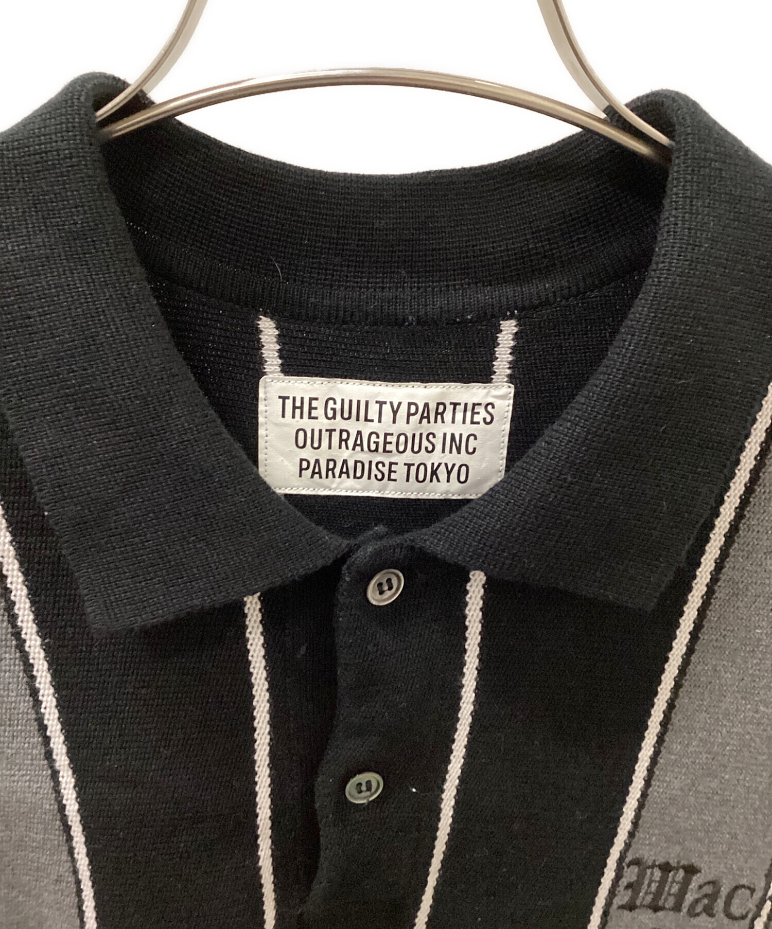 ワコマリア　ニットポロ WACKO MARIA (ワコマリア)】 ニットポロ│WACKO MARIA（ワコマリア