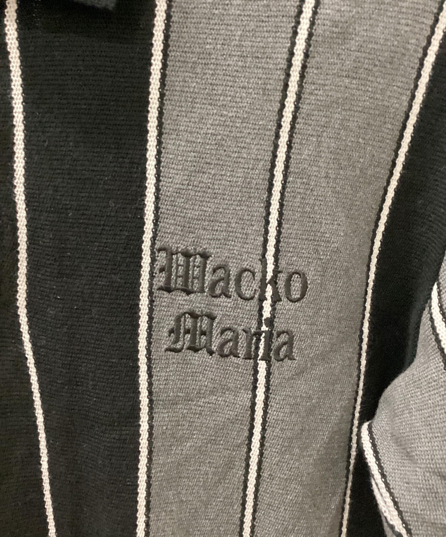 中古・古着通販】WACKO MARIA (ワコマリア) ニットポロ ブラック