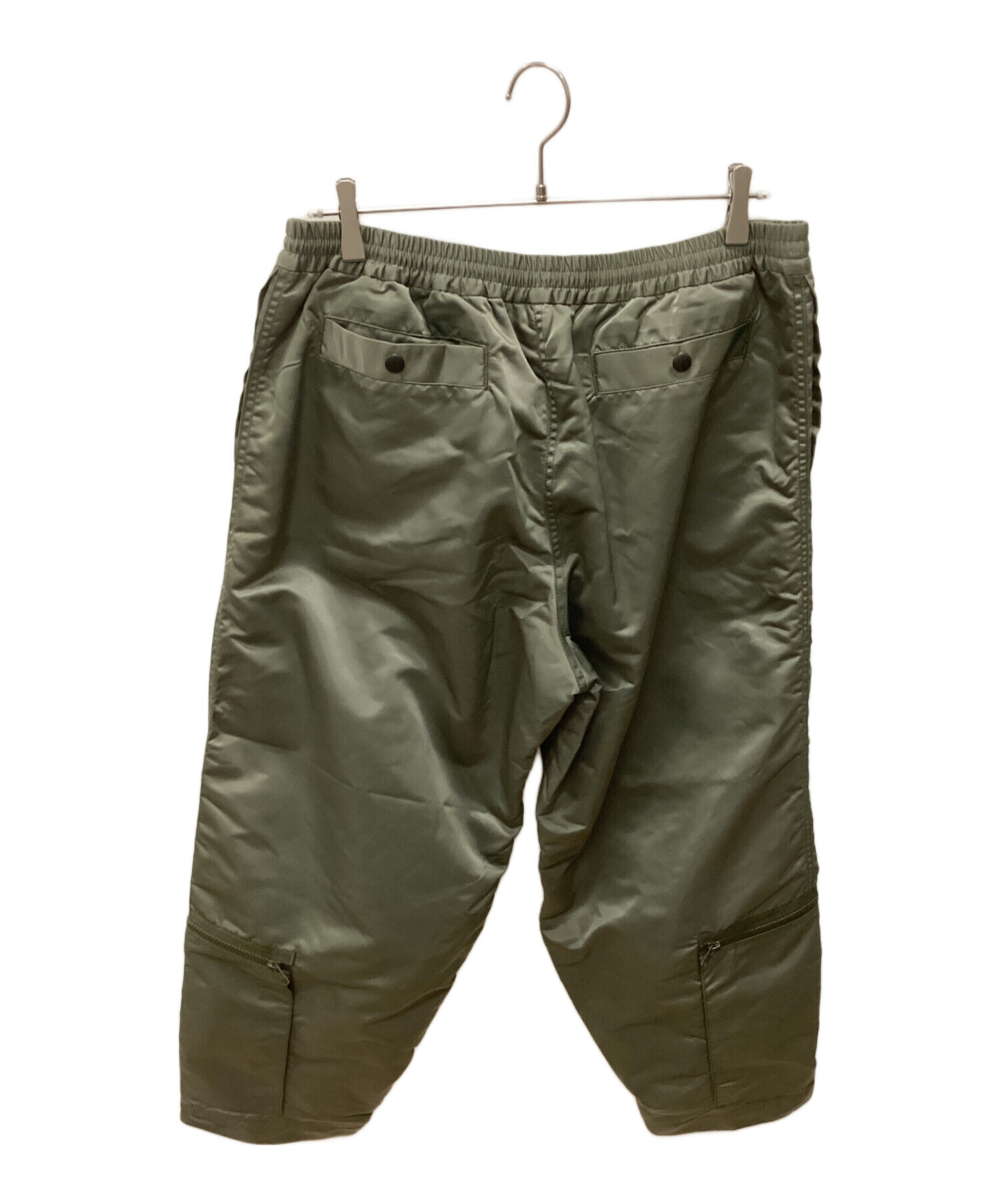 中古・古着通販】NEXUSVII (ネクサスセブン) ナイロンパンツ オリーブ