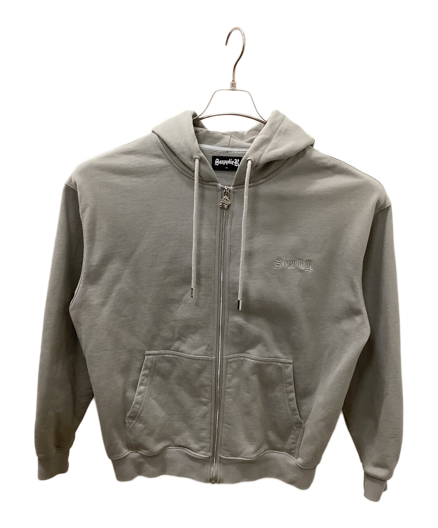 中古・古着通販】SUPPLIER (サプライヤー) ジップパーカー グレー