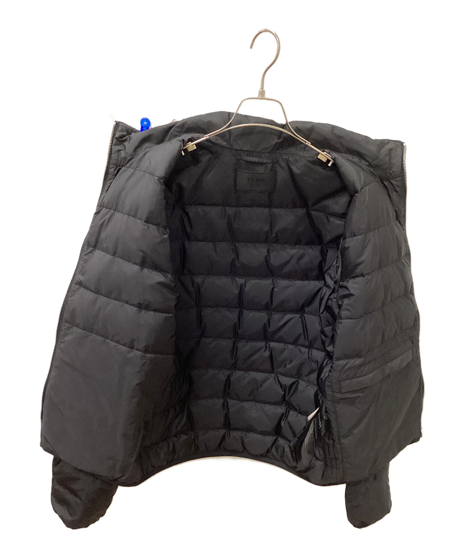 中古・古着通販】PRADA (プラダ) ダウンジャケット ブラック サイズ:44