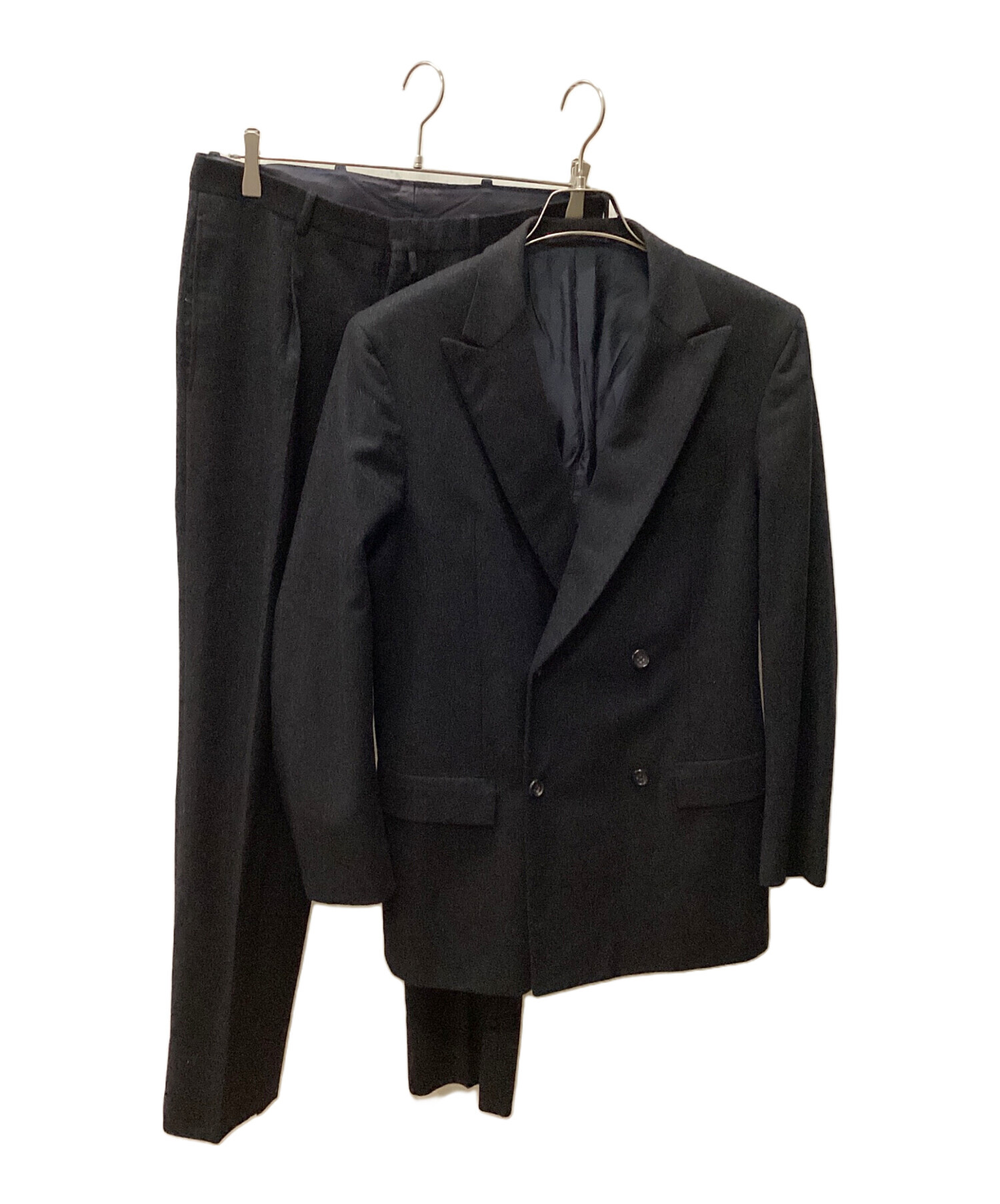JIL SANDER ジルサンダー セットアップ スーツ 46 中古・古着通販】JIL SANDER (ジルサンダー) ダブルセットアップスーツ