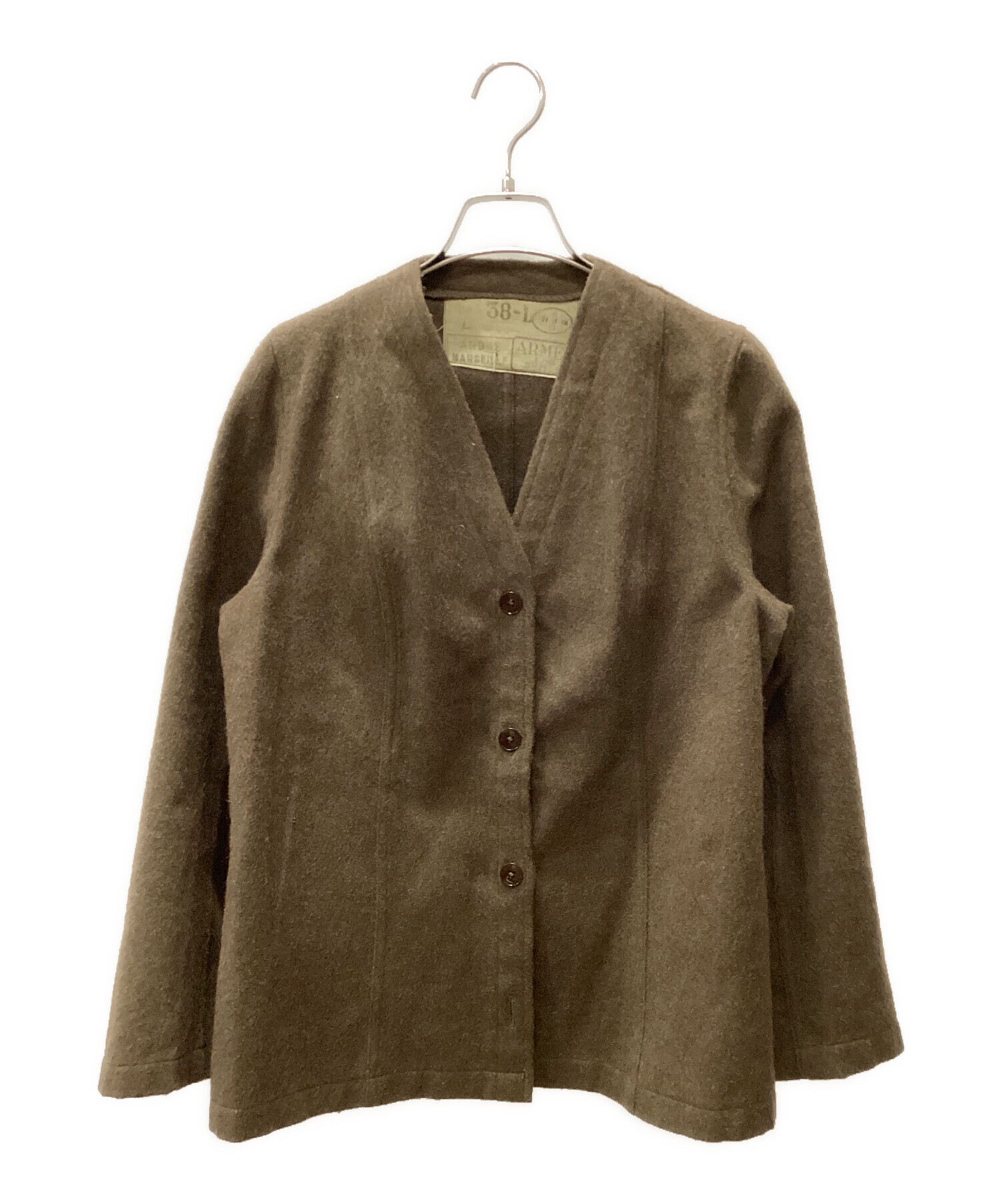 中古・古着通販】French Army (フランス軍) ウールライナー オリーブ 