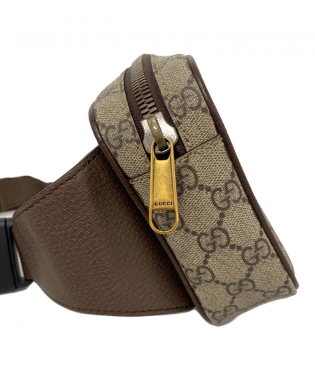 中古・古着通販】GUCCI (グッチ) ウエストバッグ ブラウン｜ブランド