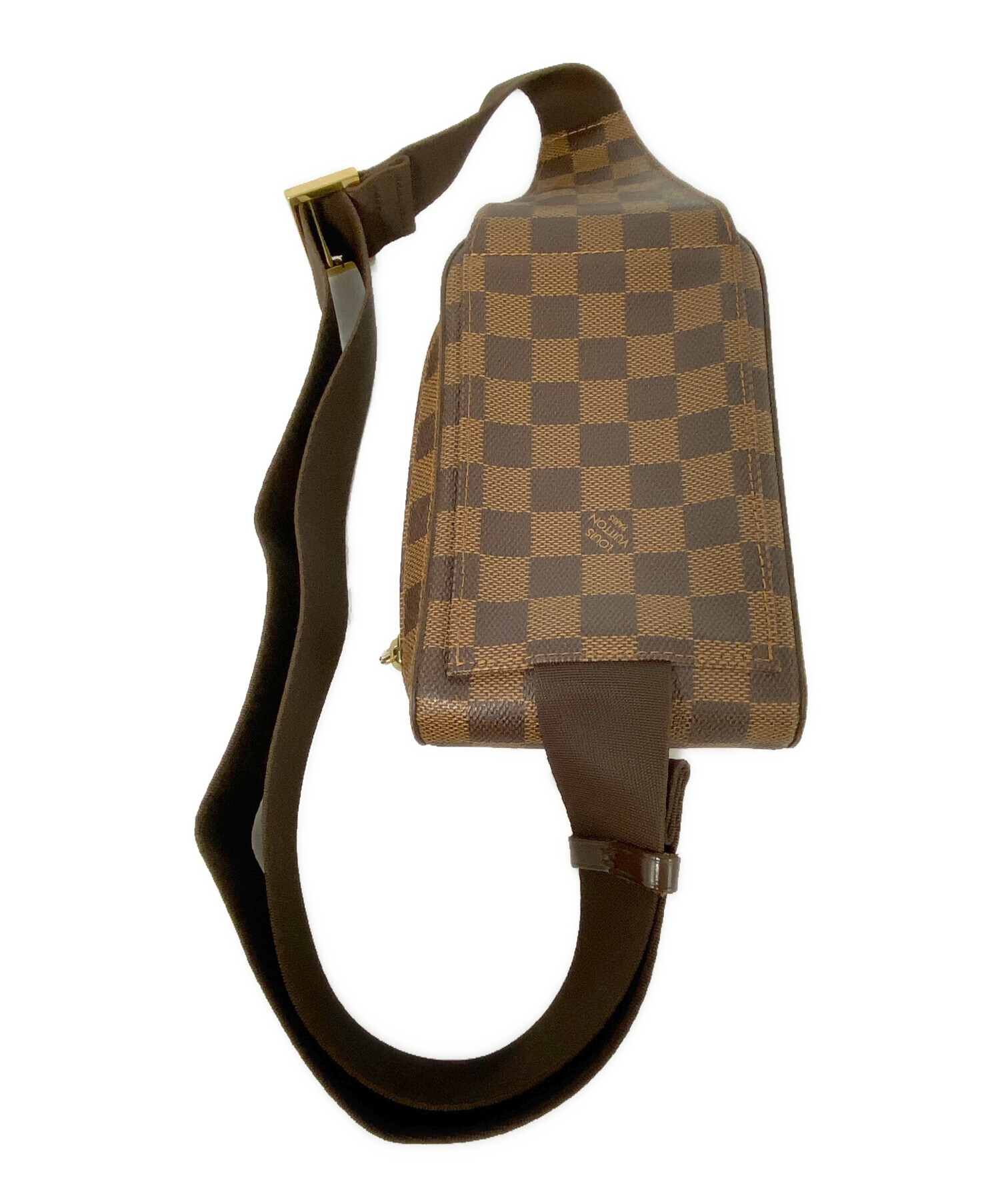 Louis Vuitton ボディバッグ ブラウン 中古・古着通販】LOUIS VUITTON (ルイ ヴィトン) ボディーバッグ