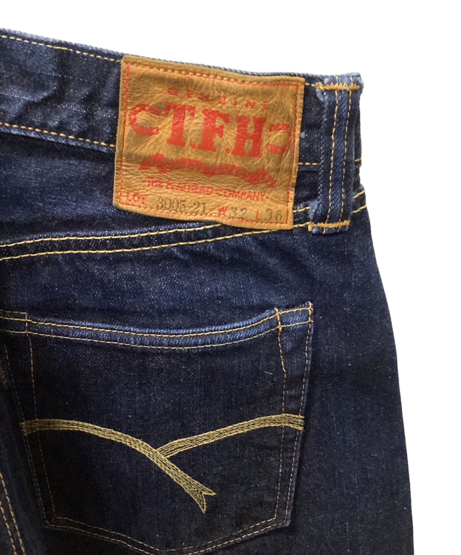 中古・古着通販】FLAT HEAD (フラット ヘッド) デニムパンツ