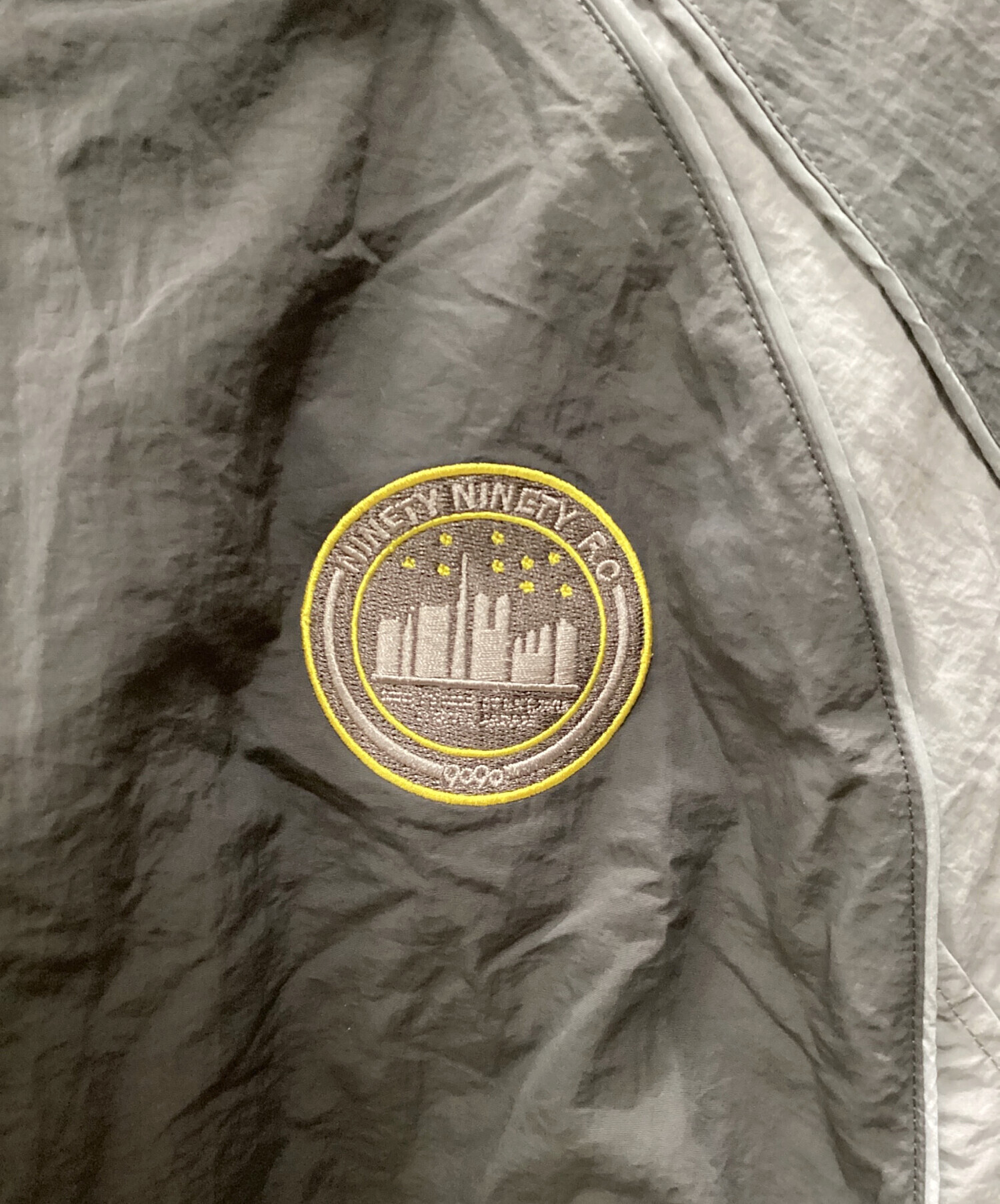 中古・古着通販】9090 (9090) ナイロンジャケット グレー サイズ:M 未