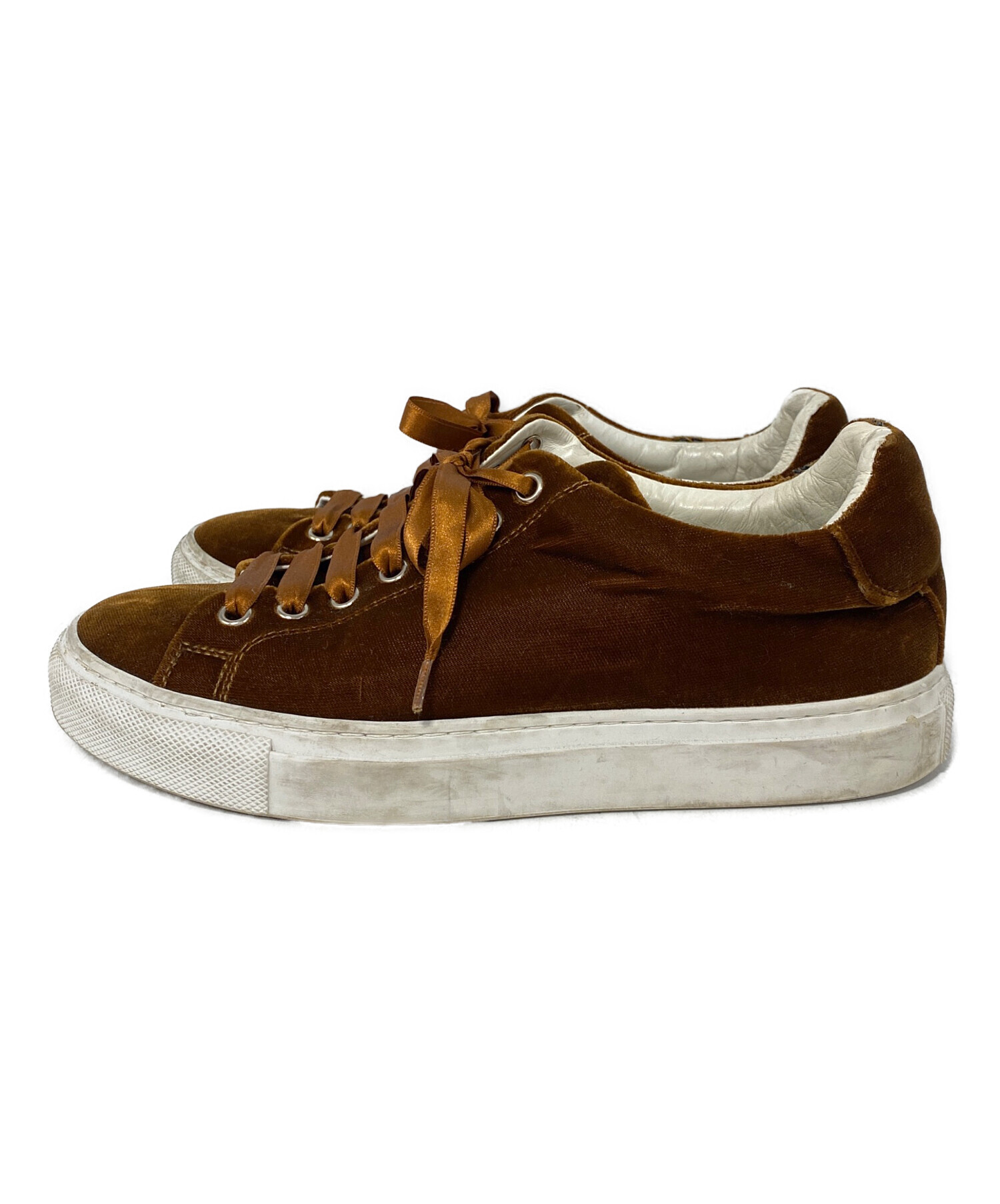 中古・古着通販】JIL SANDER (ジルサンダー) ベルベットスニーカー 