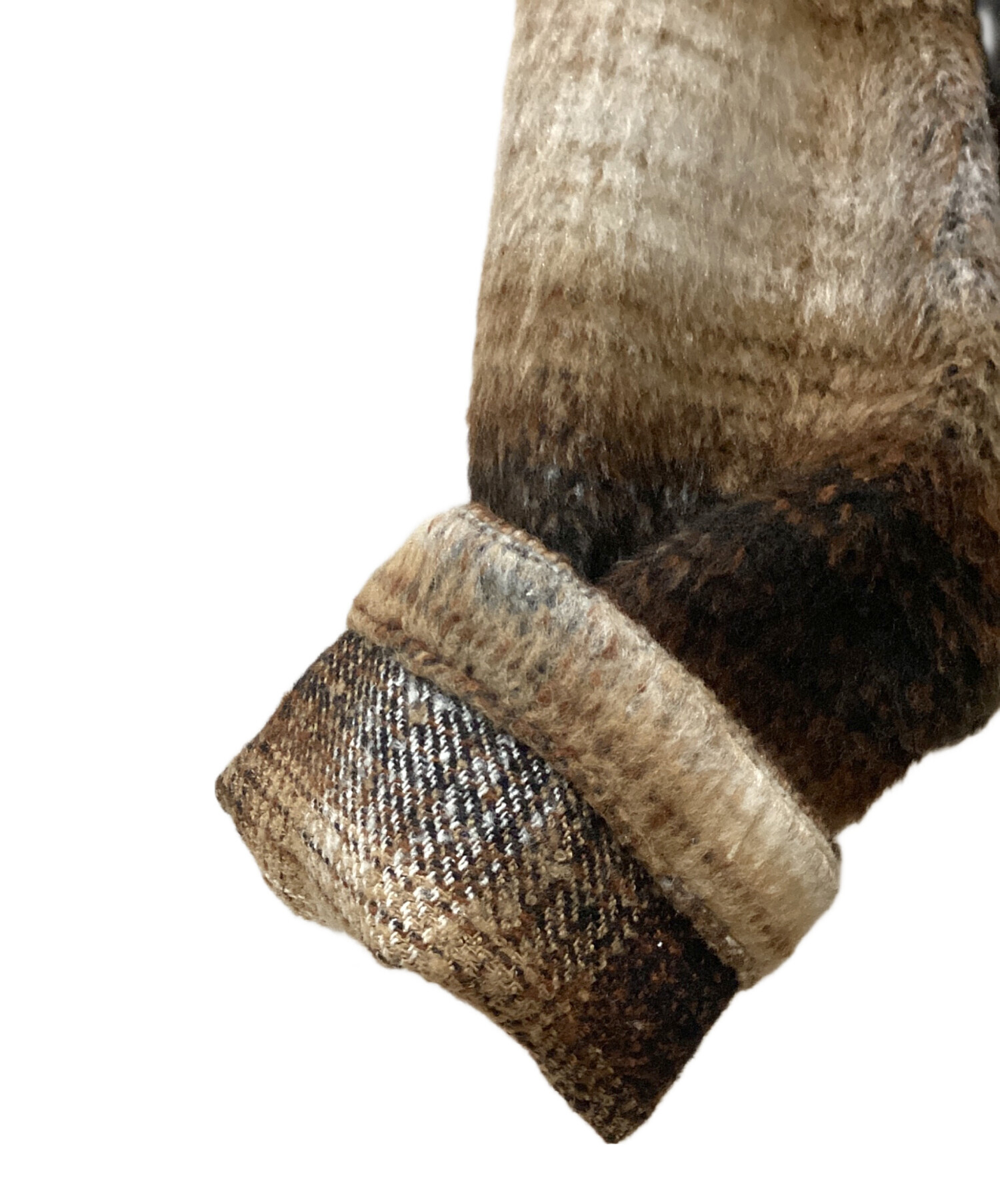 中古・古着通販】FAT (エフエーティー) SHAGGYGAN ブラウン サイズ:FAT