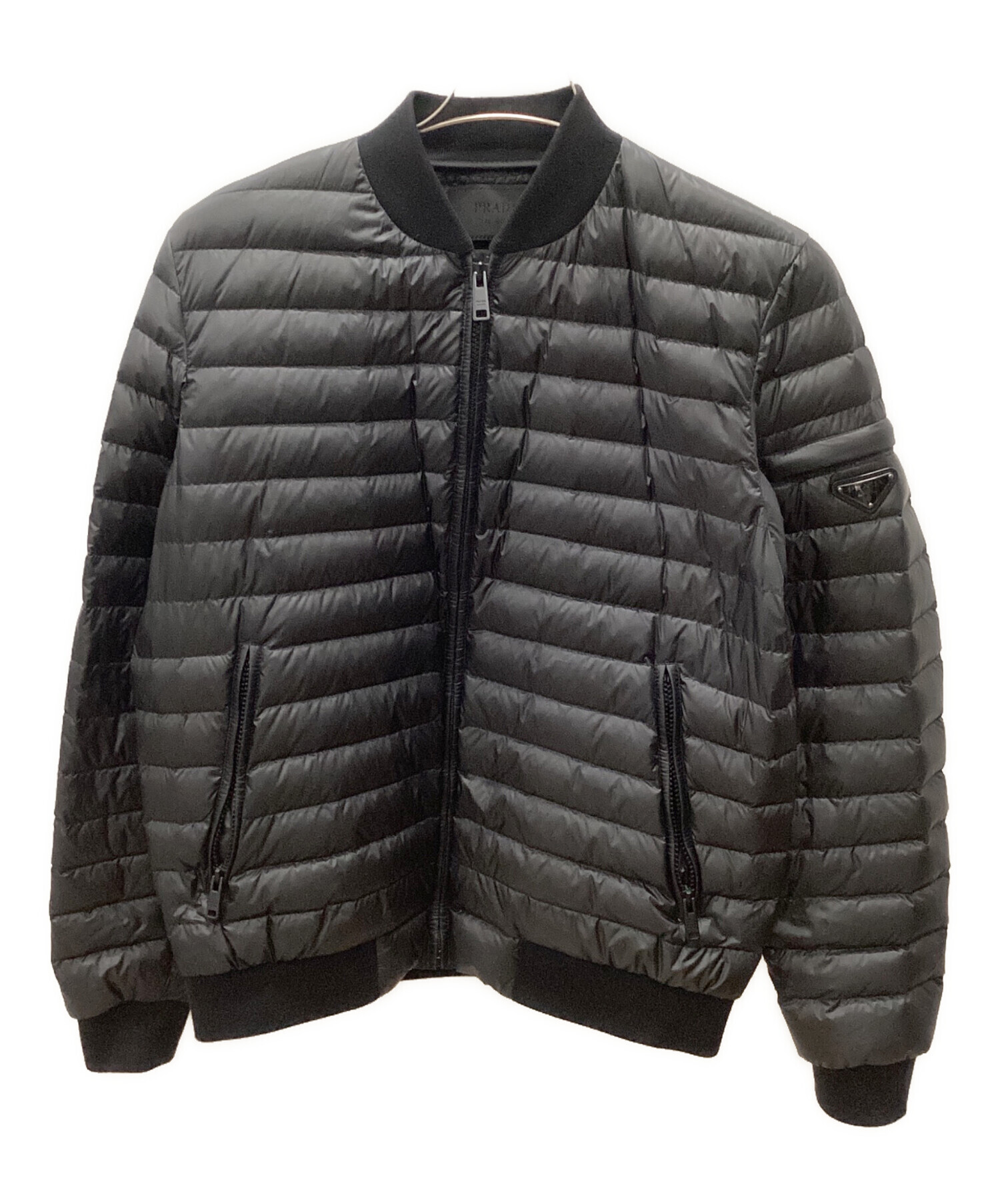 中古・古着通販】PRADA (プラダ) トライアングルプレート ダウン