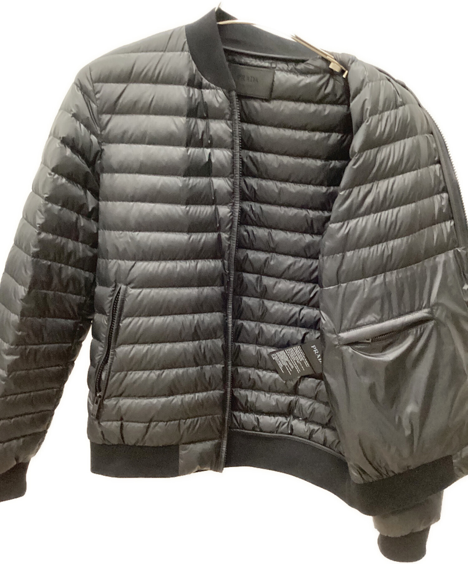 中古・古着通販】PRADA (プラダ) トライアングルプレート ダウン 