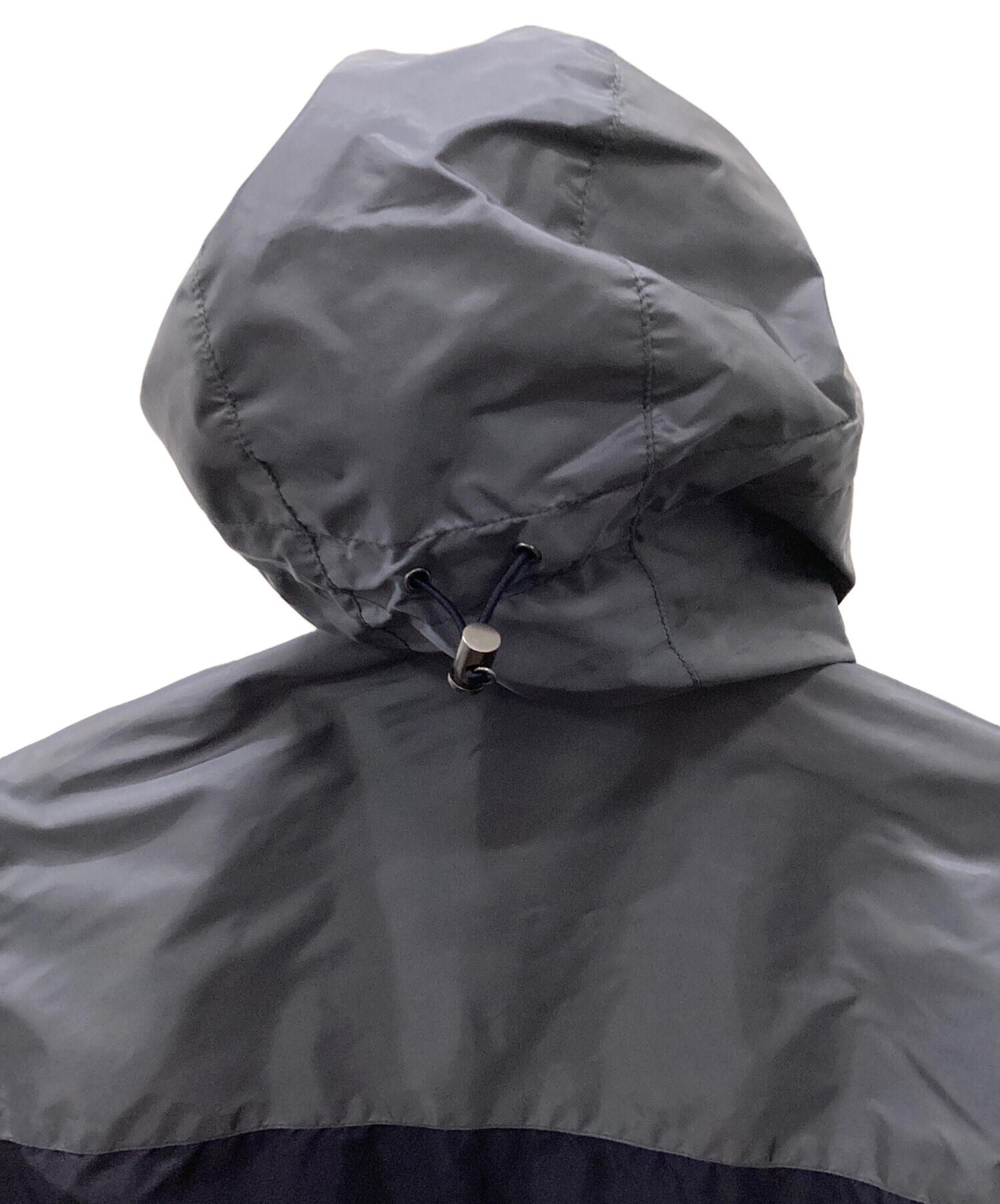 中古・古着通販】PRADA (プラダ) プレートナイロンジャケット グレー