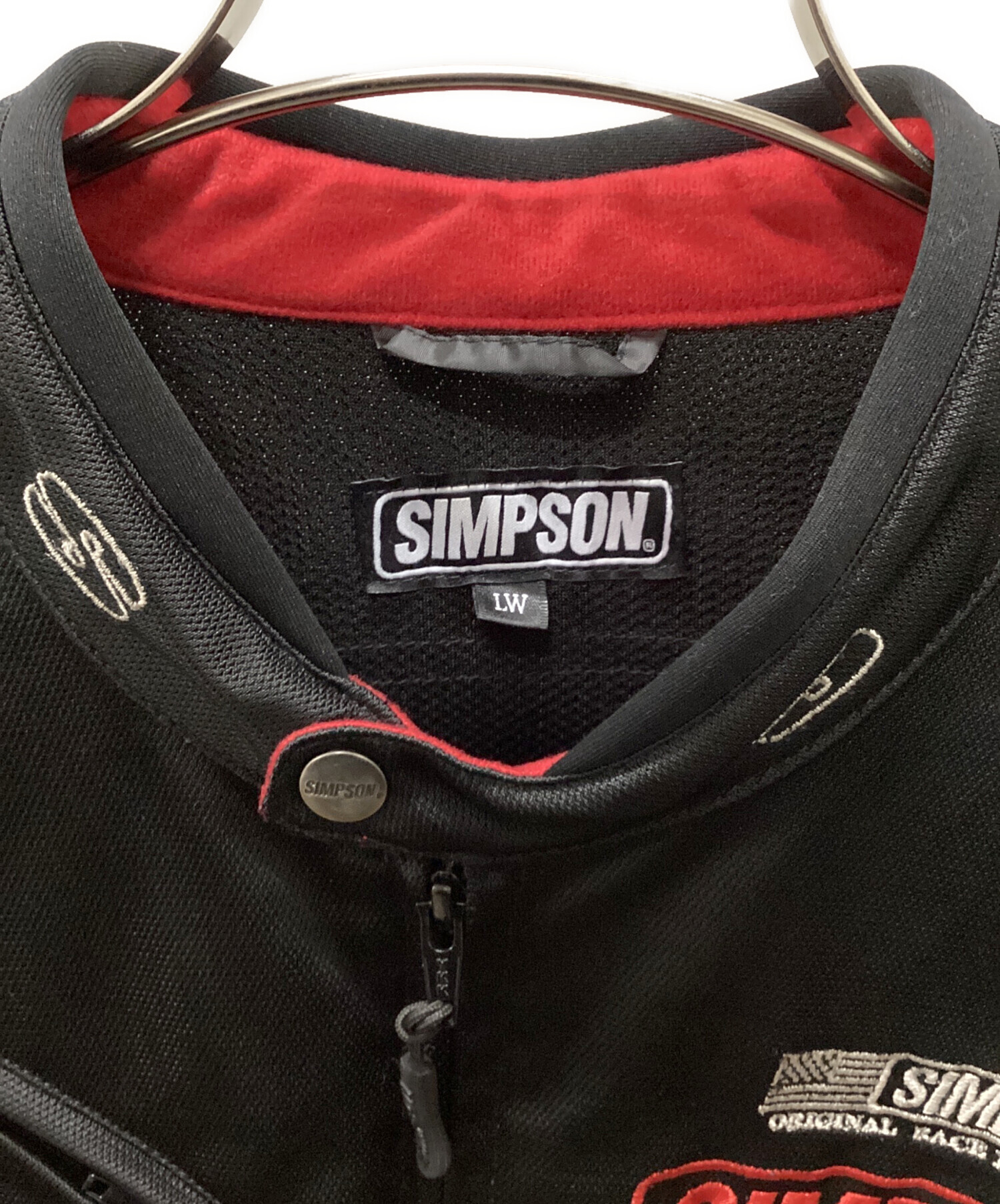 中古・古着通販】SIMPSON (シンプソン) ライダースジャケット ブラック