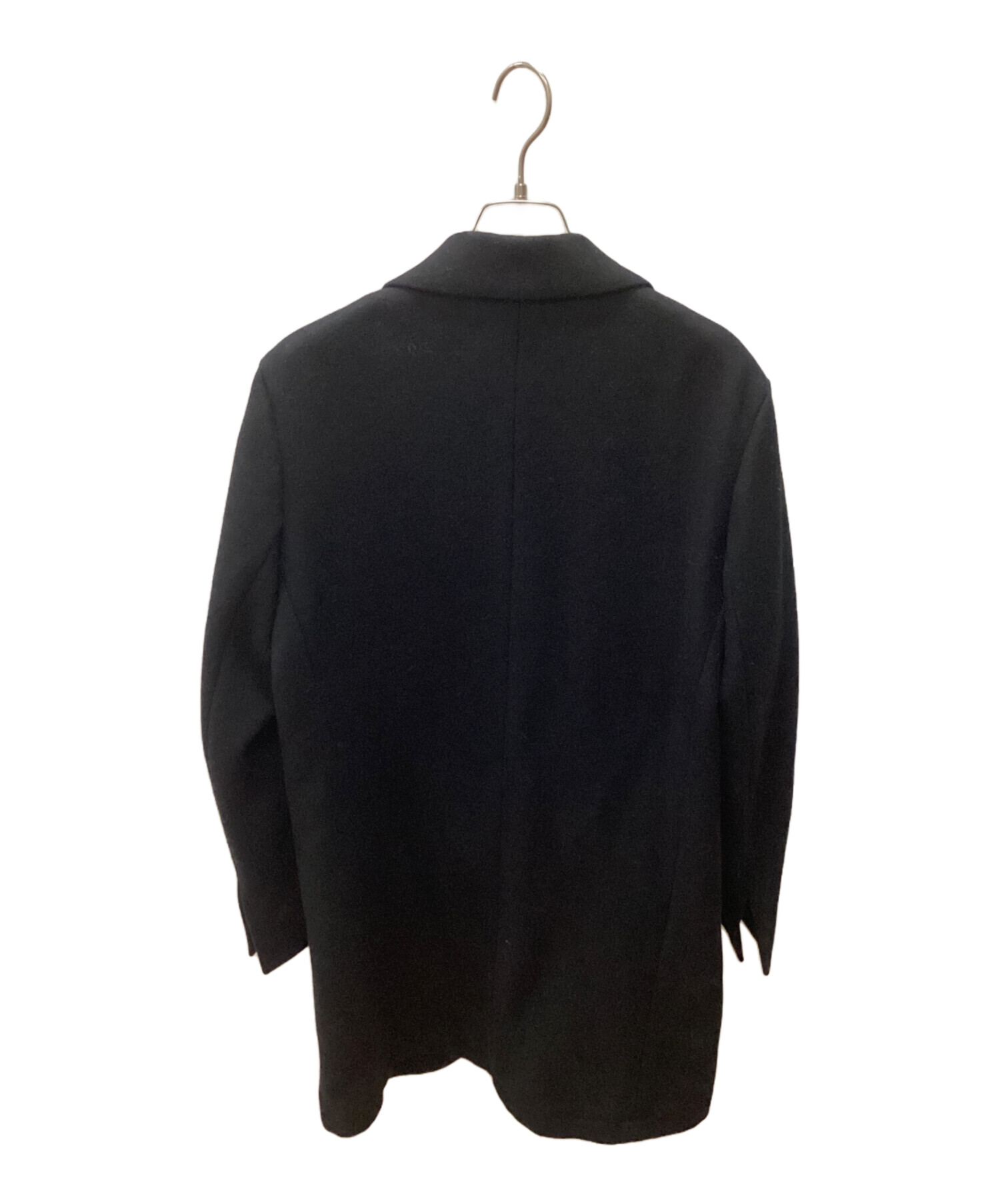 中古・古着通販】LIMI feu (リミフゥ) チェスターコート ブラック