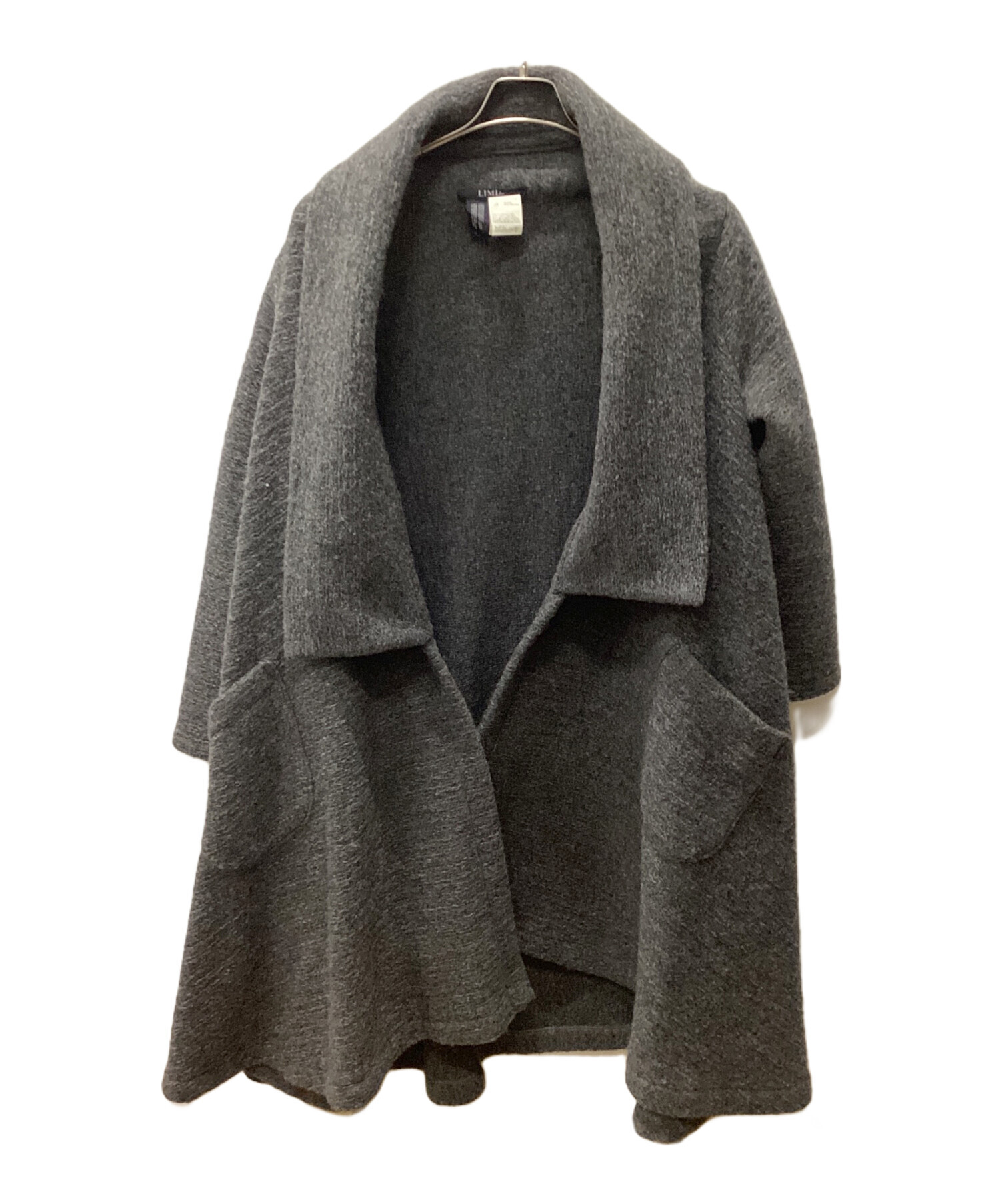 中古・古着通販】LIMI feu (リミフゥ) ウールコート グレー サイズ:S