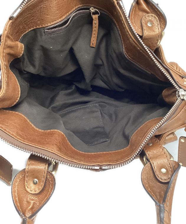 中古・古着通販】Chloe (クロエ) パディントンバッグ ブラウン