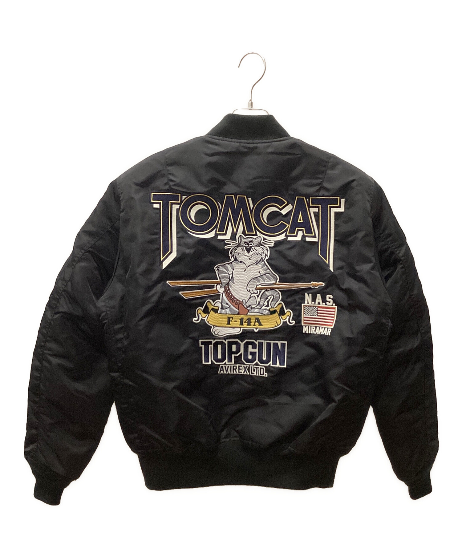 中古・古着通販】AVIREX (アヴィレックス) TOMCAT ブラック サイズ:L