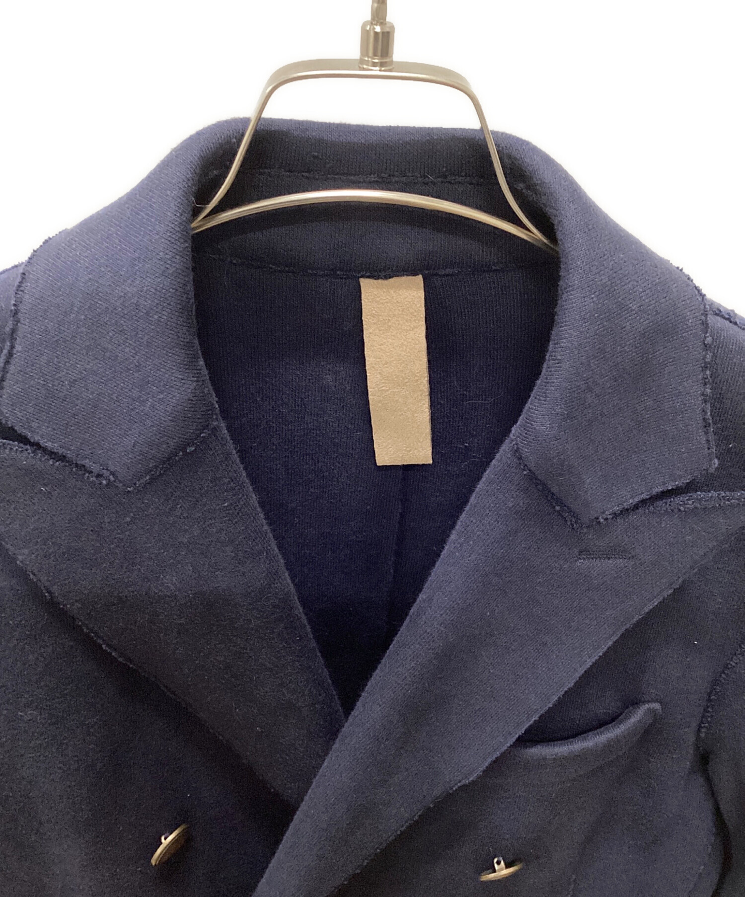 中古・古着通販】eleventy (イレブンティ) Pコート ネイビー サイズ:46