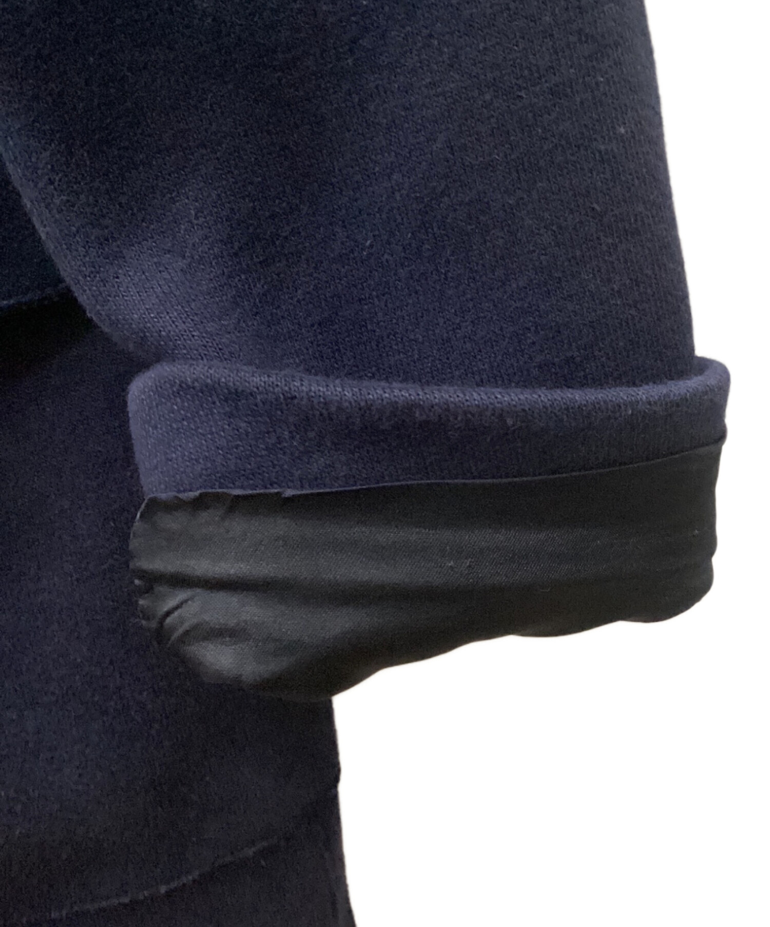 中古・古着通販】eleventy (イレブンティ) Pコート ネイビー サイズ:46