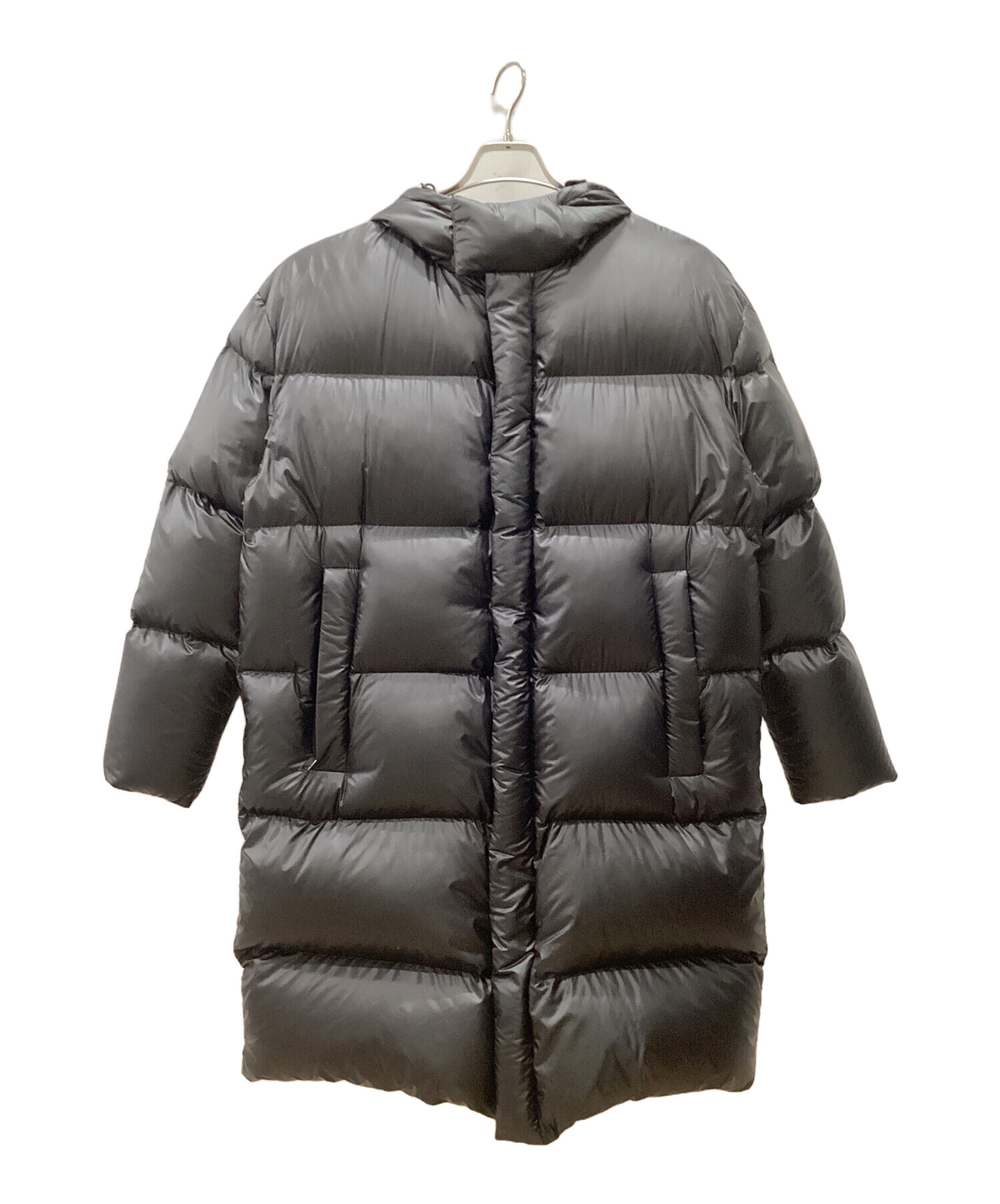 中古・古着通販】PRADA (プラダ) ロングダウンジャケット ブラック