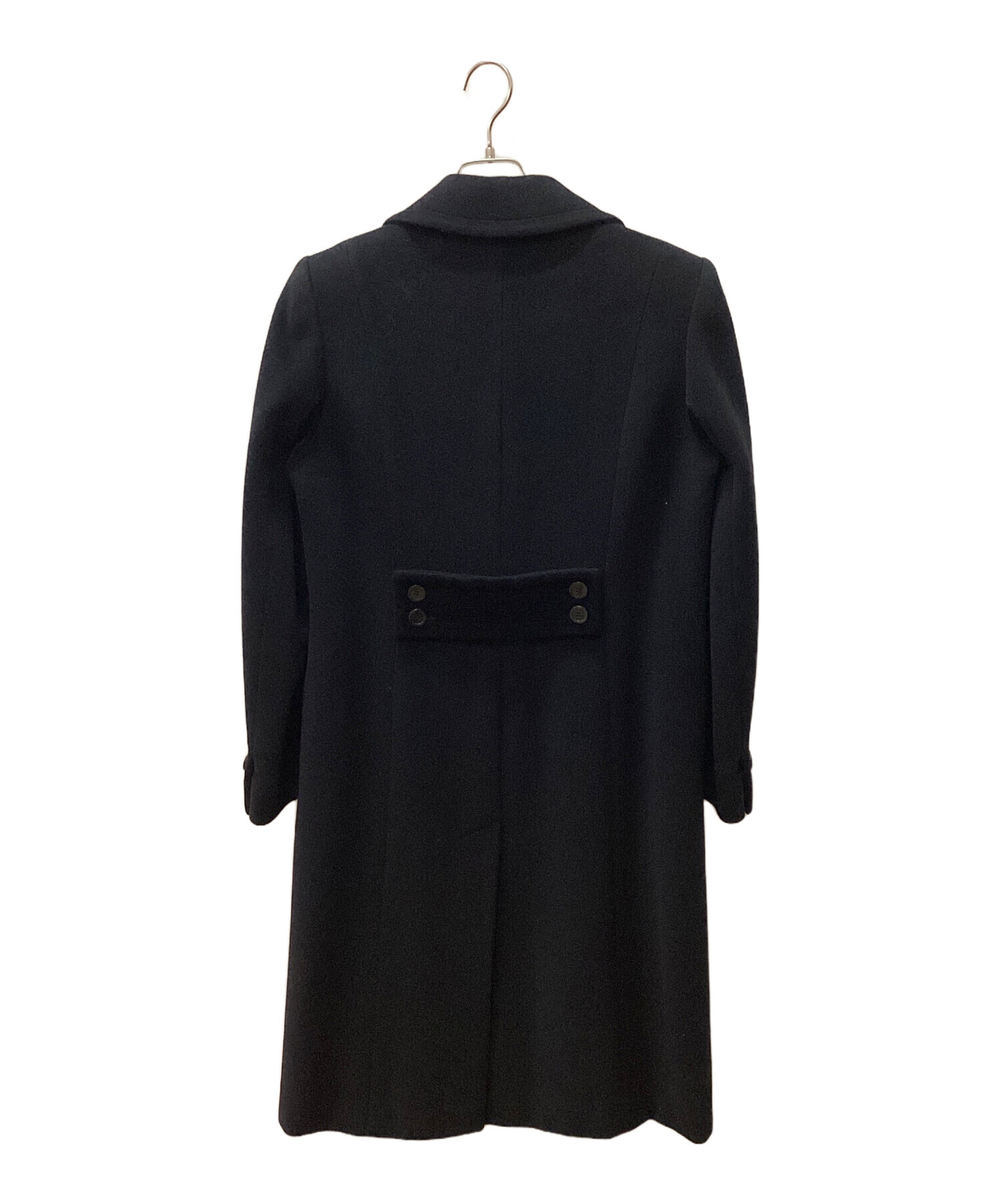 中古・古着通販】MaxMara (マックスマーラ) ロングコート ブラック