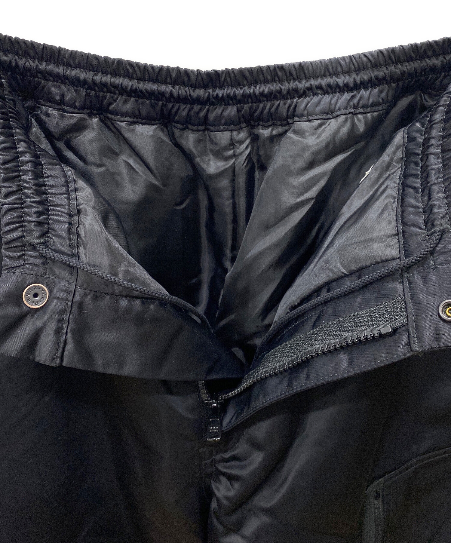 希少 08SS NEXUSVII WINDSTOPPER トラックパンツ 黒 中古・古着通販】NEXUSVII (ネクサスセブン) パンツ ブラック サイズ
