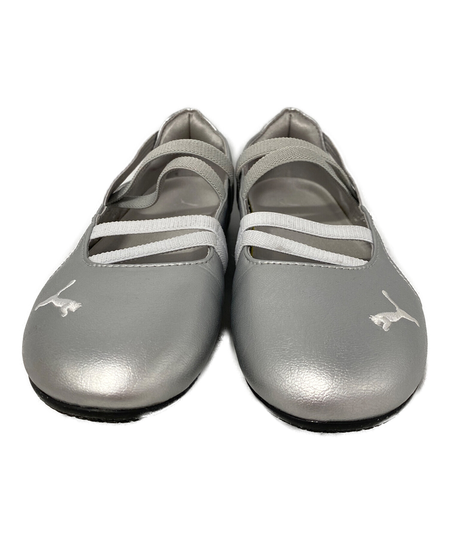中古・古着通販】PUMA (プーマ) SPEEDCAT BALLET METALLIC シルバー 