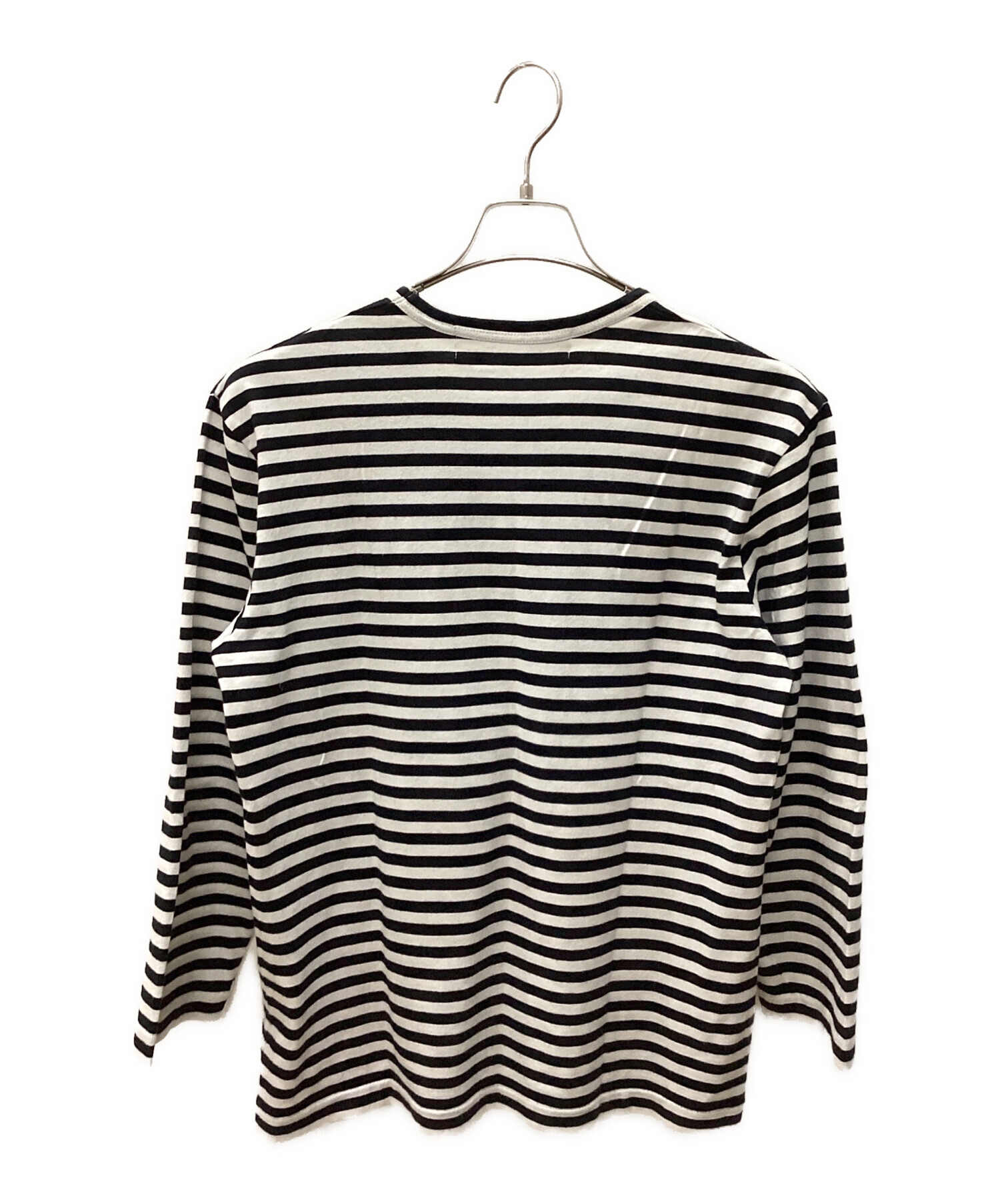 PLAY COMME des GARCONS ストライプ 長袖カットソー 中古・古着通販】PLAY COMME des GARCONS (プレイコムデギャルソン