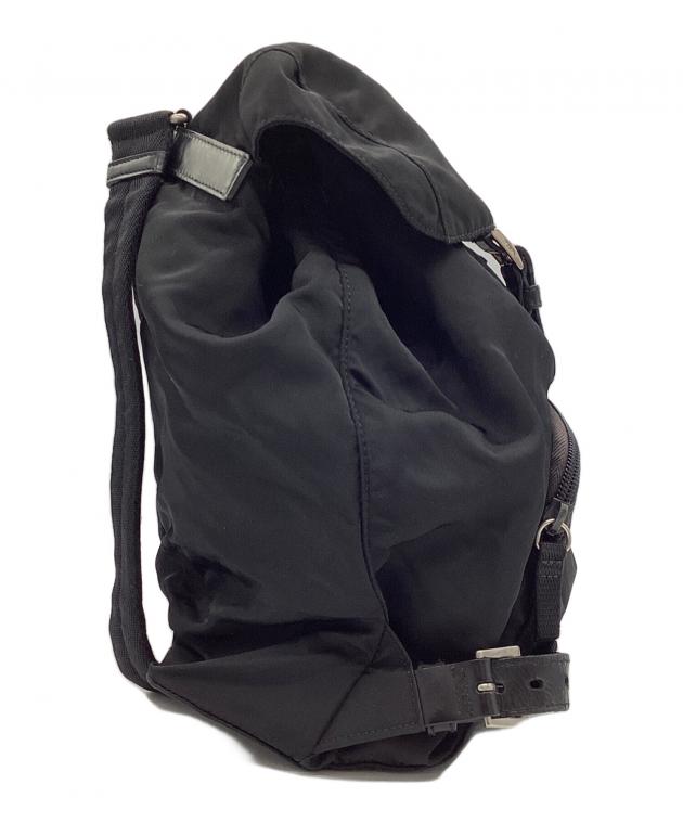 中古・古着通販】PRADA (プラダ) ナイロンリュック ブラック｜ブランド