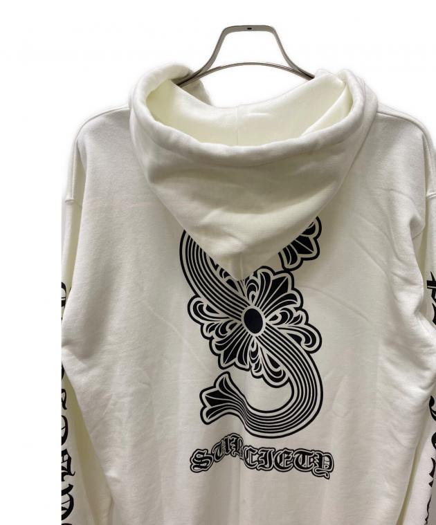 中古・古着通販】SUBCIETY (サブサエティ) ジップパーカー ホワイト