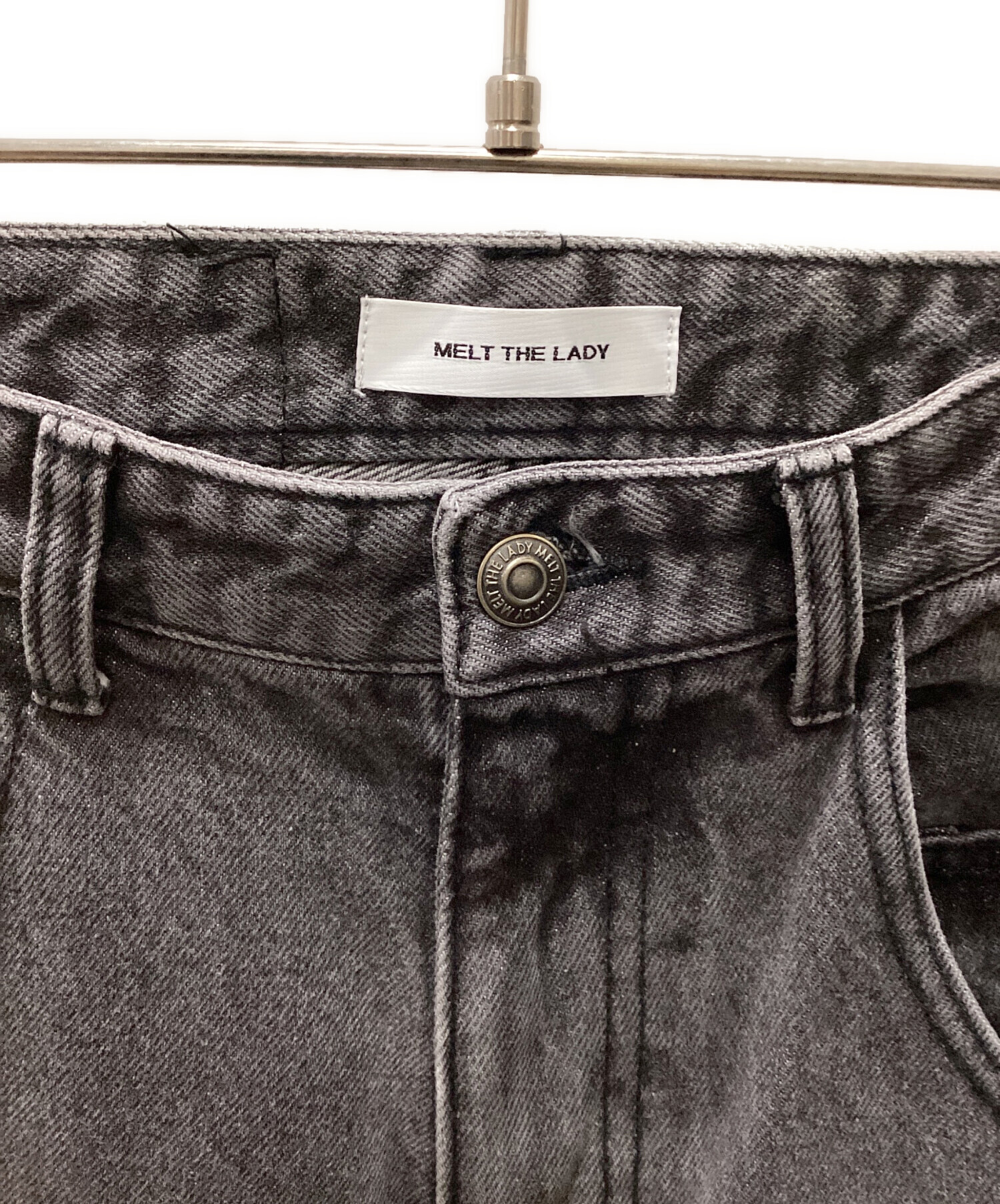 中古・古着通販】melt the lady (メルトザレディ) ダメージ加工デニム