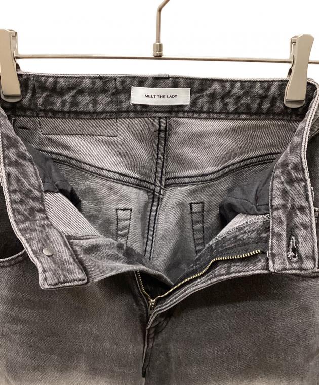 中古・古着通販】melt the lady (メルトザレディ) ダメージ加工デニム