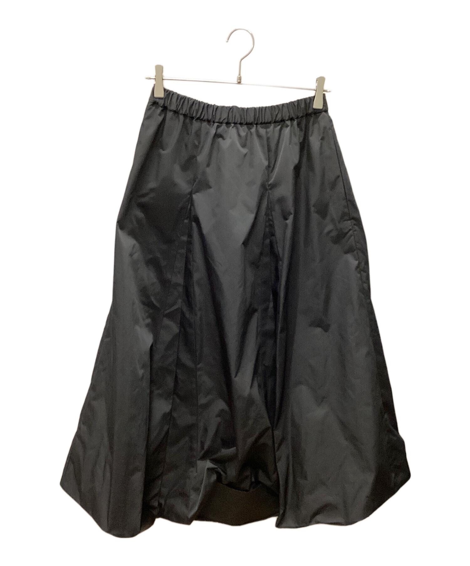 中古・古着通販】ENFOLD (エンフォルド) バンピー・スカート ブラック