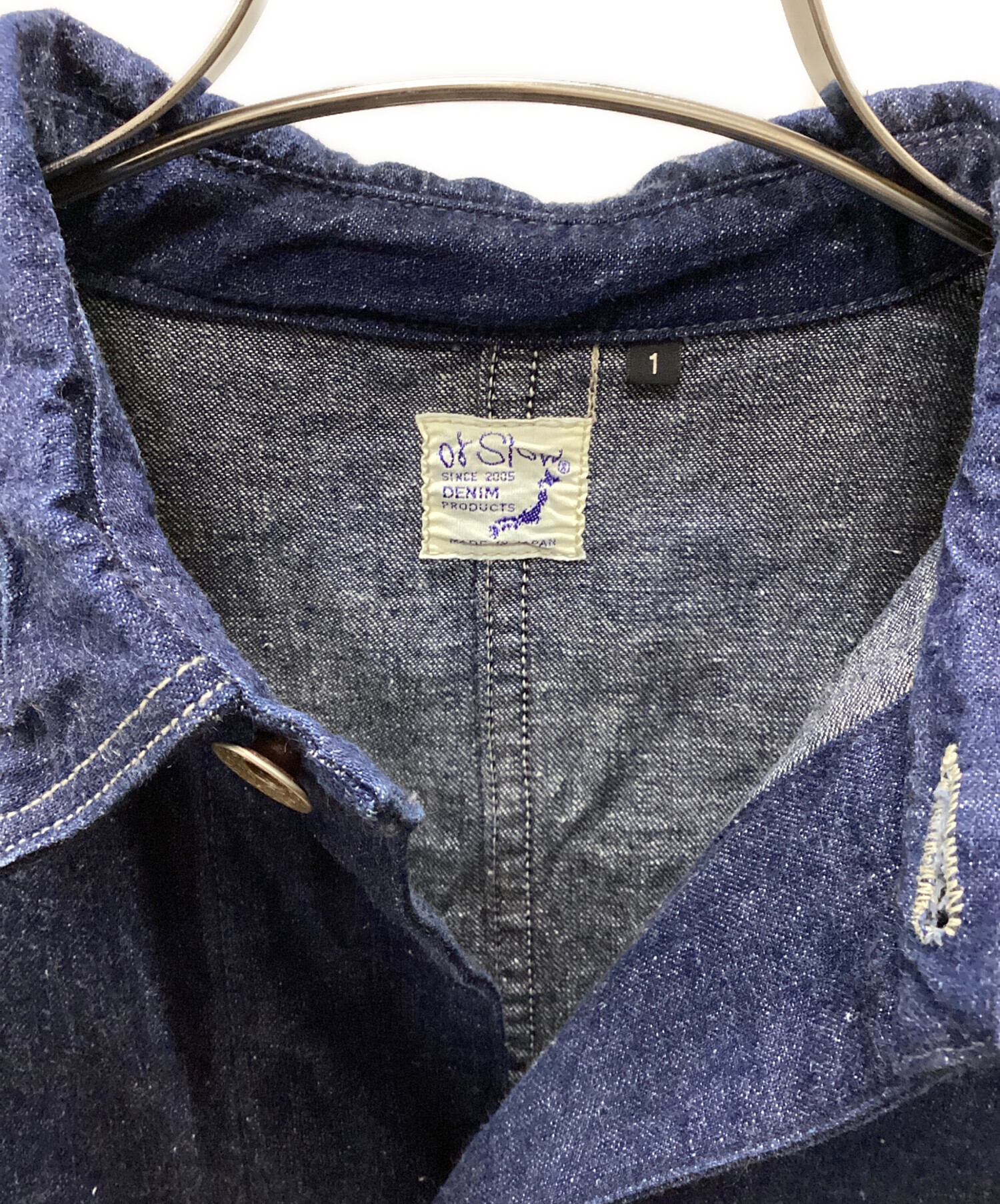 中古・古着通販】orSlow (オアスロウ) 1940S デニムカバーオール