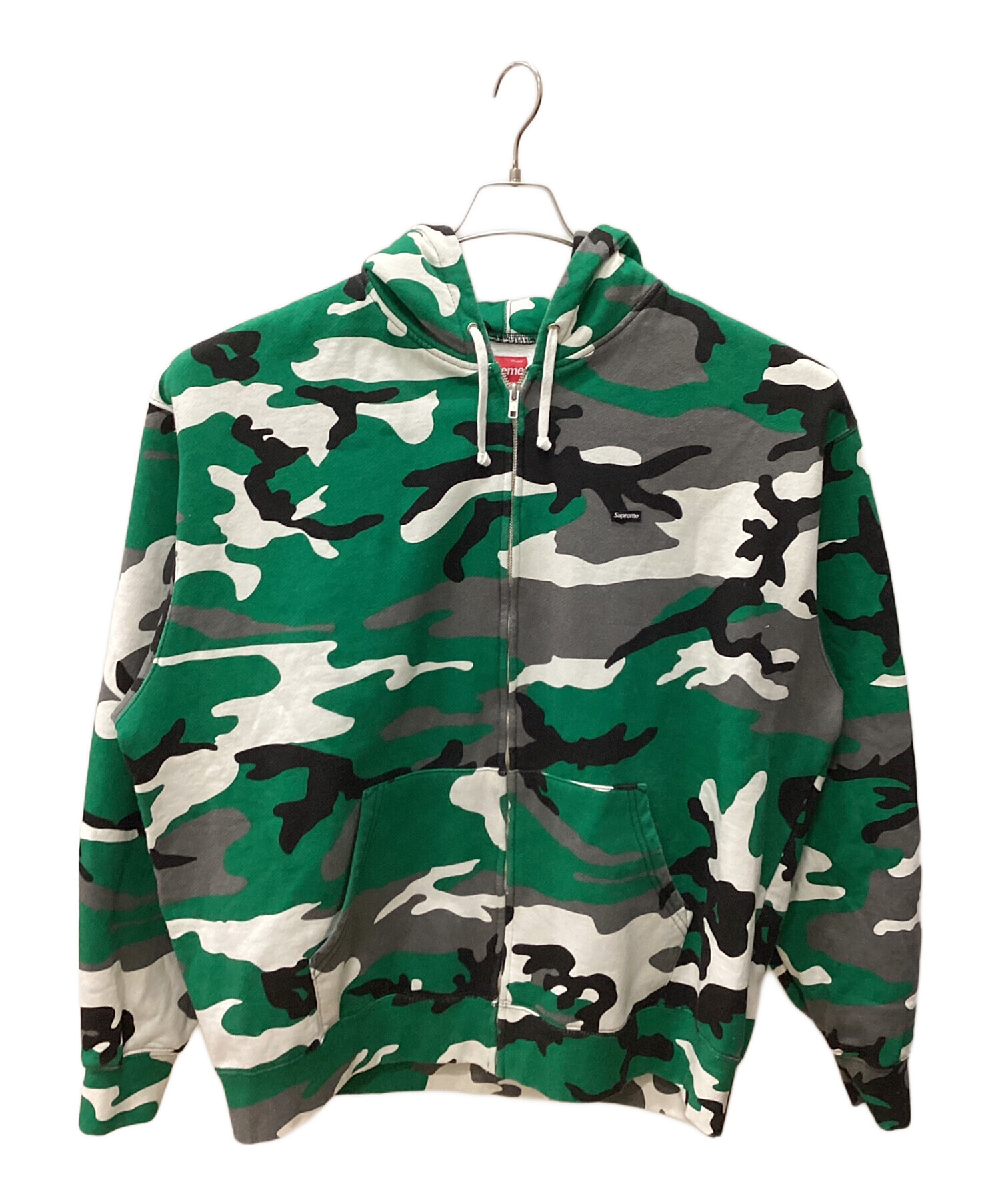 中古・古着通販】SUPREME (シュプリーム) ジップパーカー グリーン