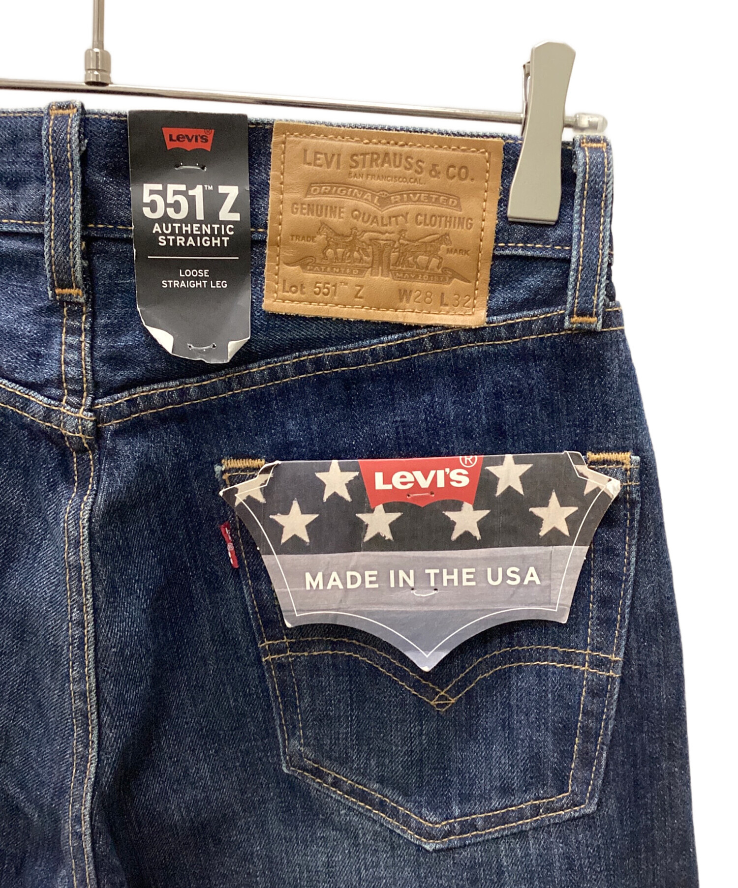 中古・古着通販】LEVI'S (リーバイス) 551Zセルピッチデニムパンツ
