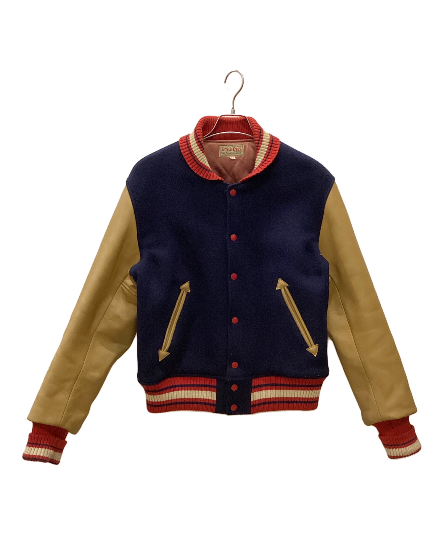 中古・古着通販】STYLE EYES (スタイルアイズ) スカジャン ネイビー