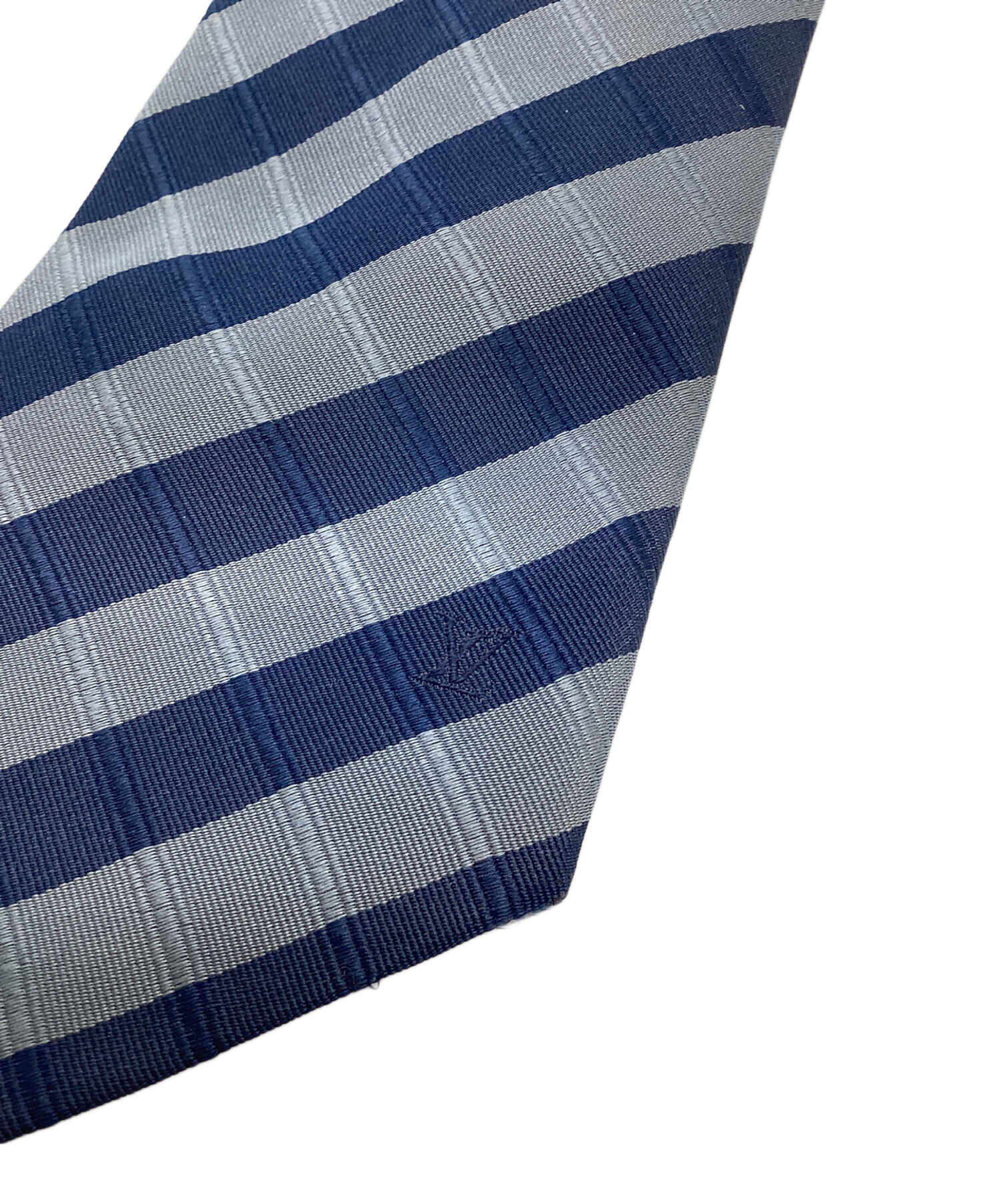 Louis Vuitton 青 シルク ネクタイ 中古・古着通販】LOUIS VUITTON (ルイ ヴィトン) シルクネクタイ