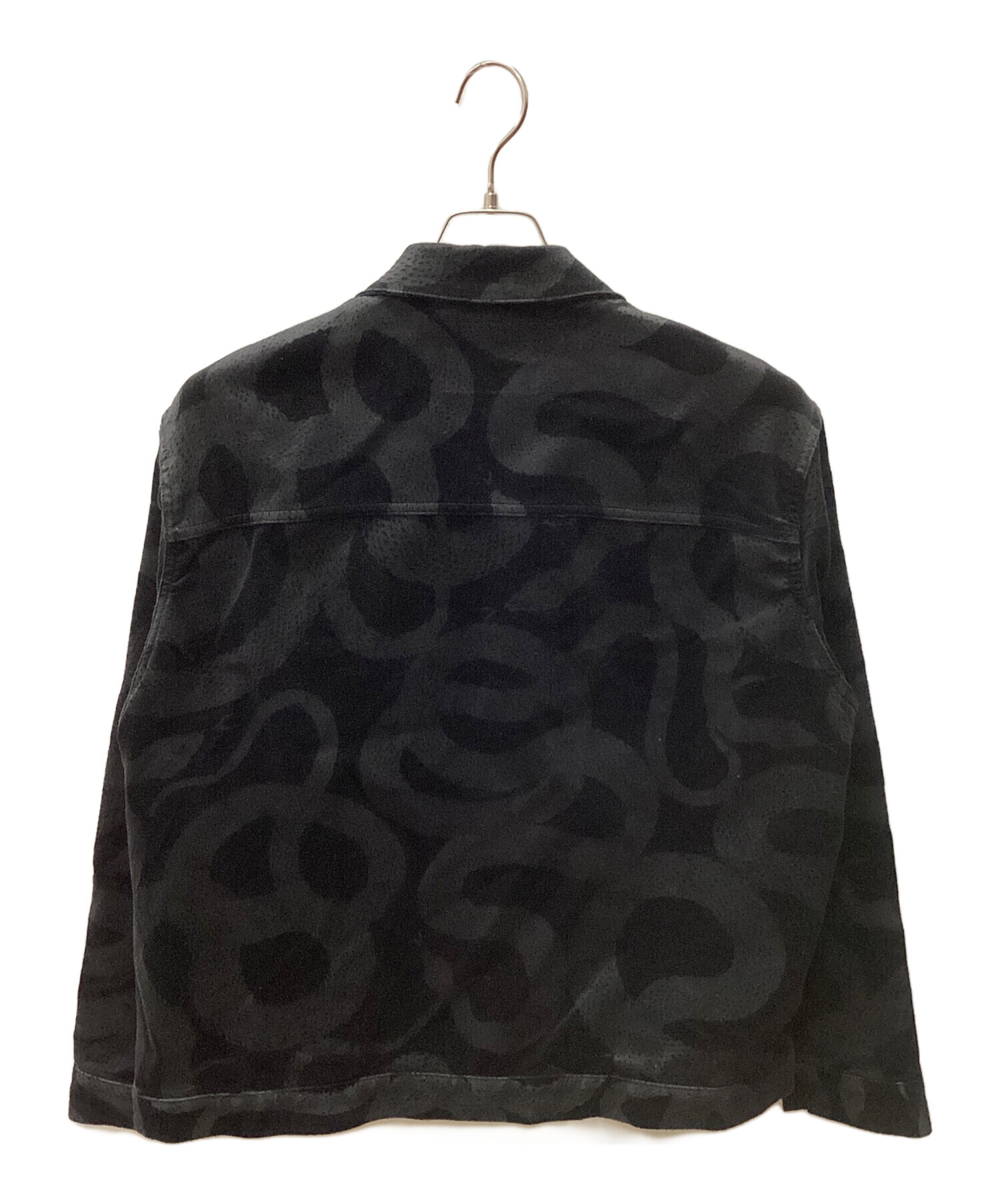 中古・古着通販】CALEE (キャリー) ALLOVER SNAKE PATTERN VELVETEEN