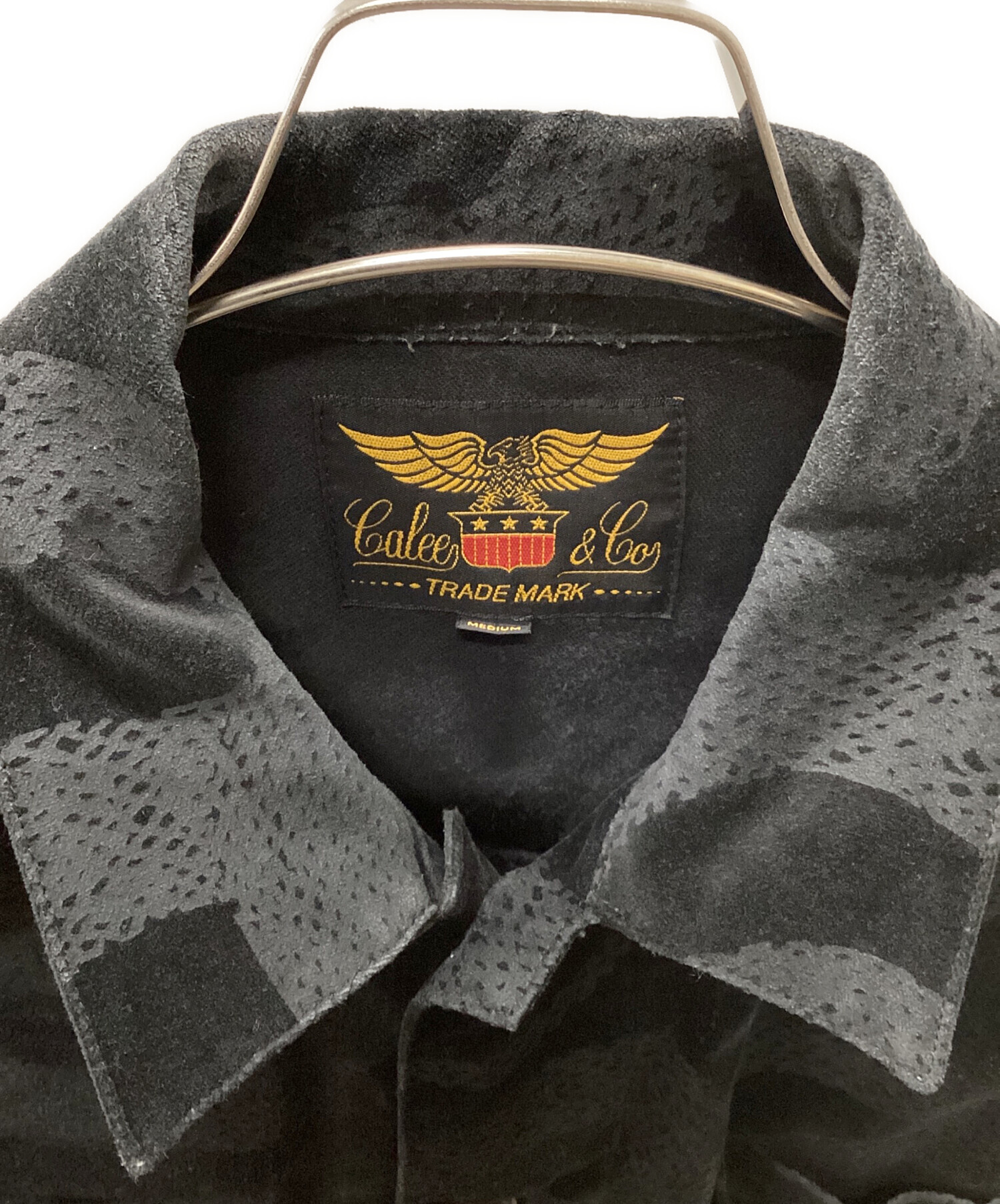 中古・古着通販】CALEE (キャリー) ALLOVER SNAKE PATTERN VELVETEEN
