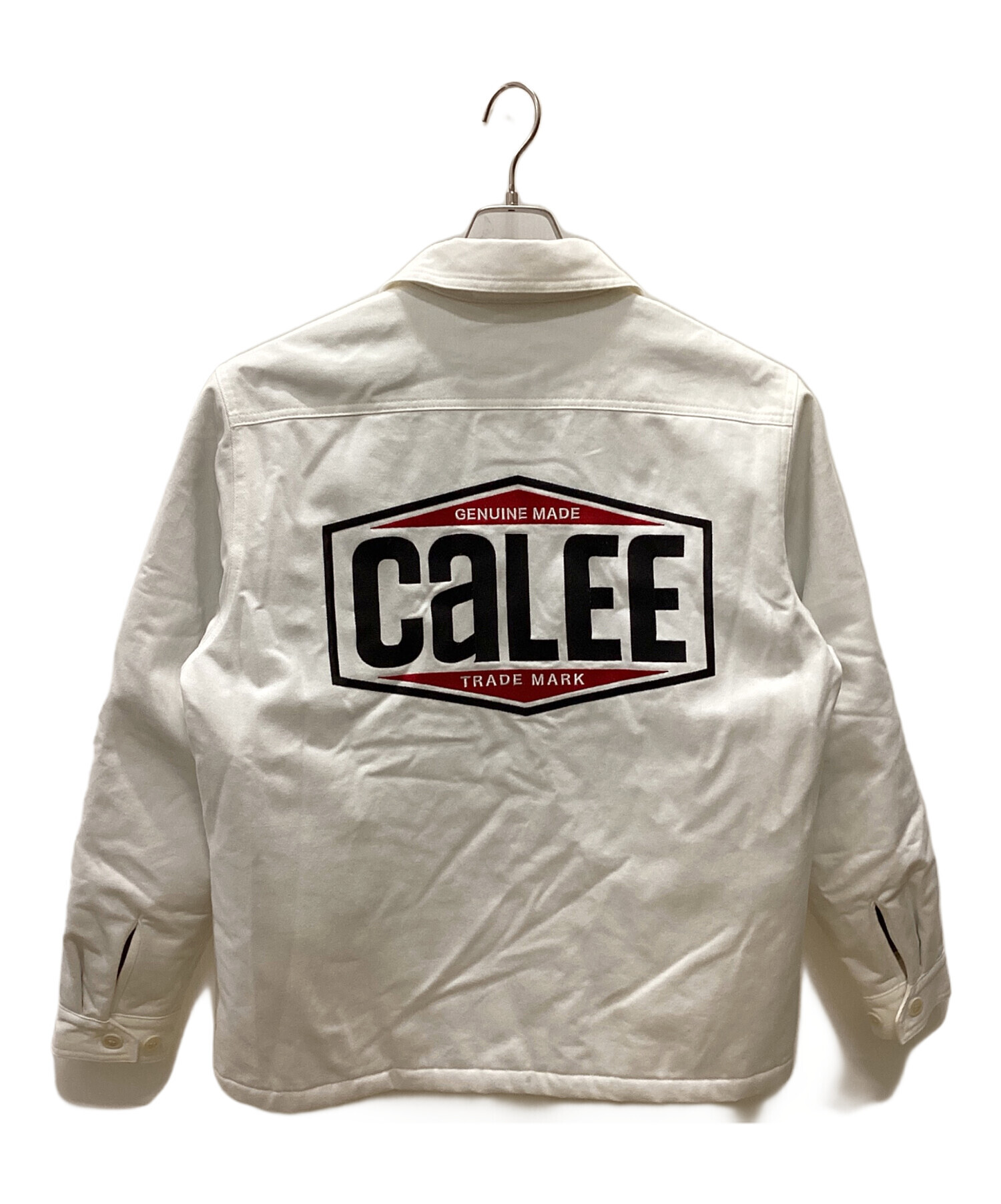 中古・古着通販】CALEE (キャリー) スイングトップ ホワイト サイズ:M