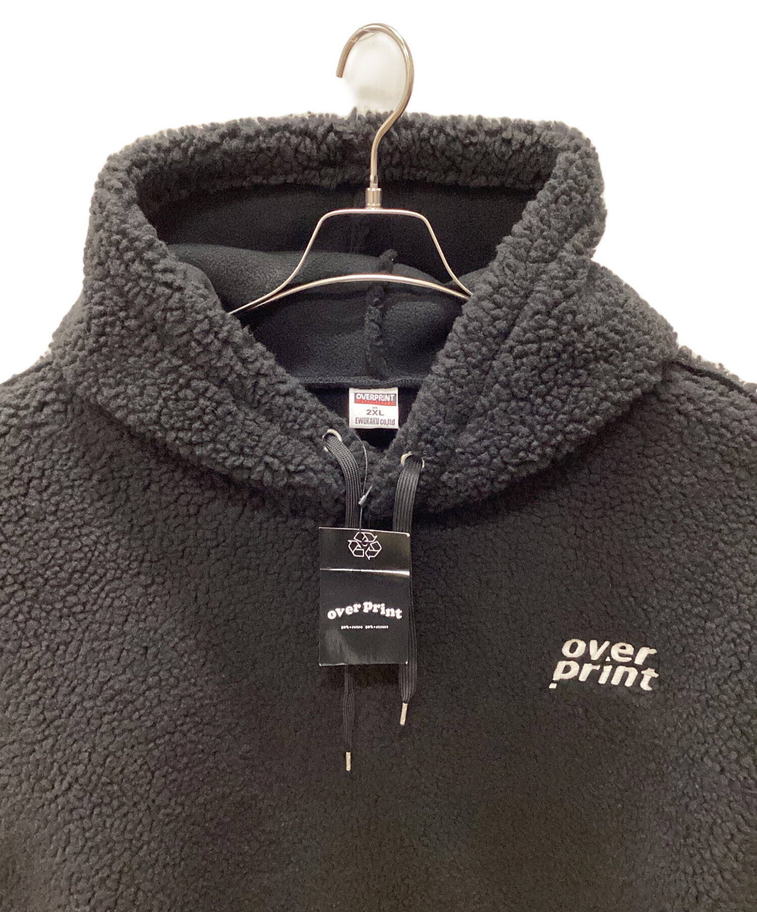 中古・古着通販】overprint (オーバープリント) プルオーバーパーカー 