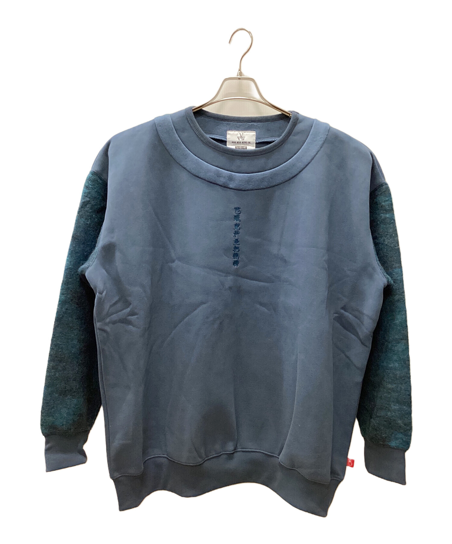 中古・古着通販】VIRGO (ヴァルゴ) スウェット ネイビー サイズ:XL 未 