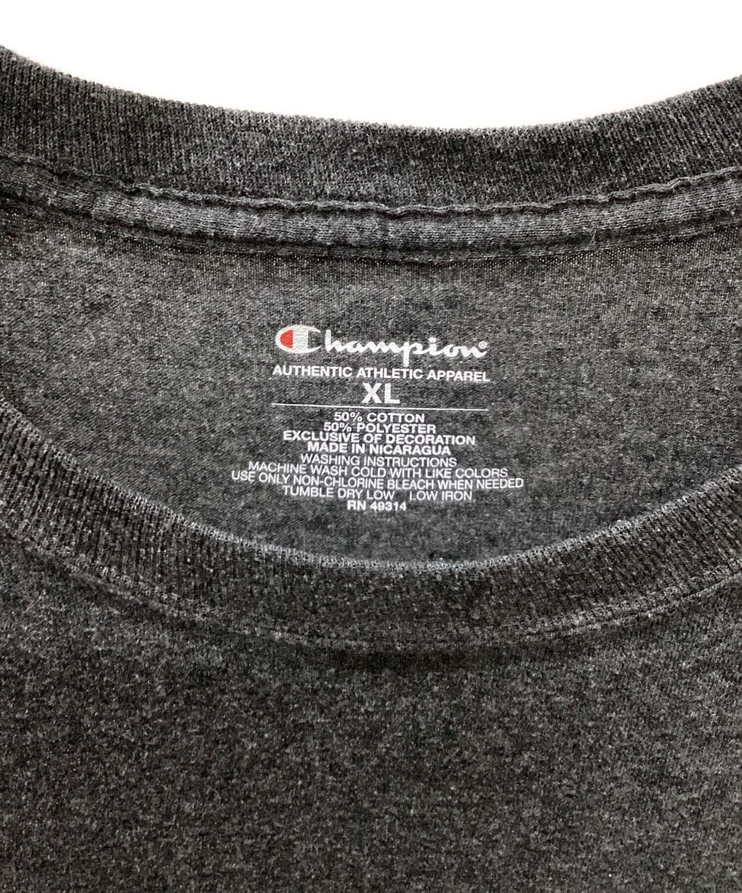 中古・古着通販】Champion (チャンピオン) KITH (キス) Tシャツ グレー